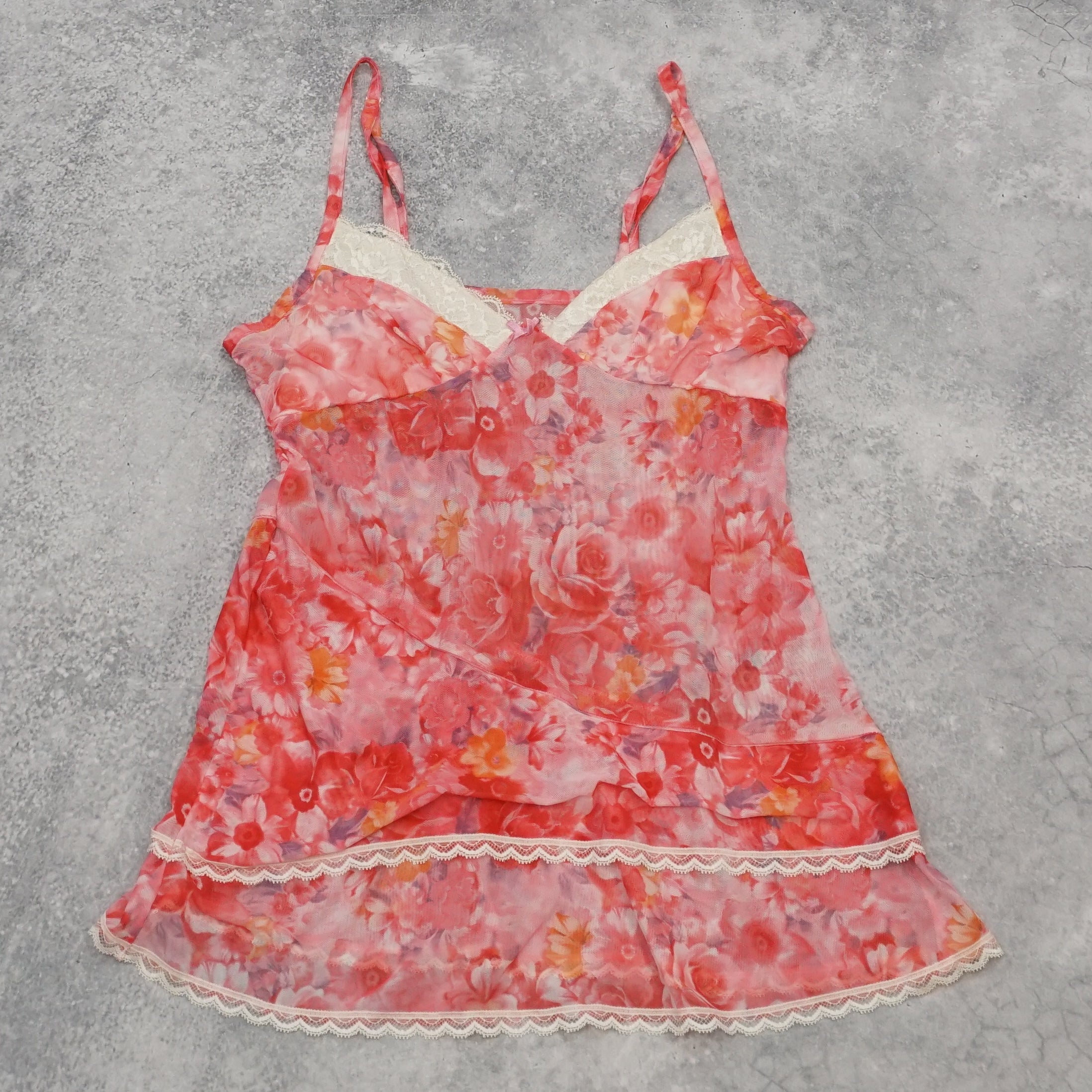 2000s Floral Print Cami