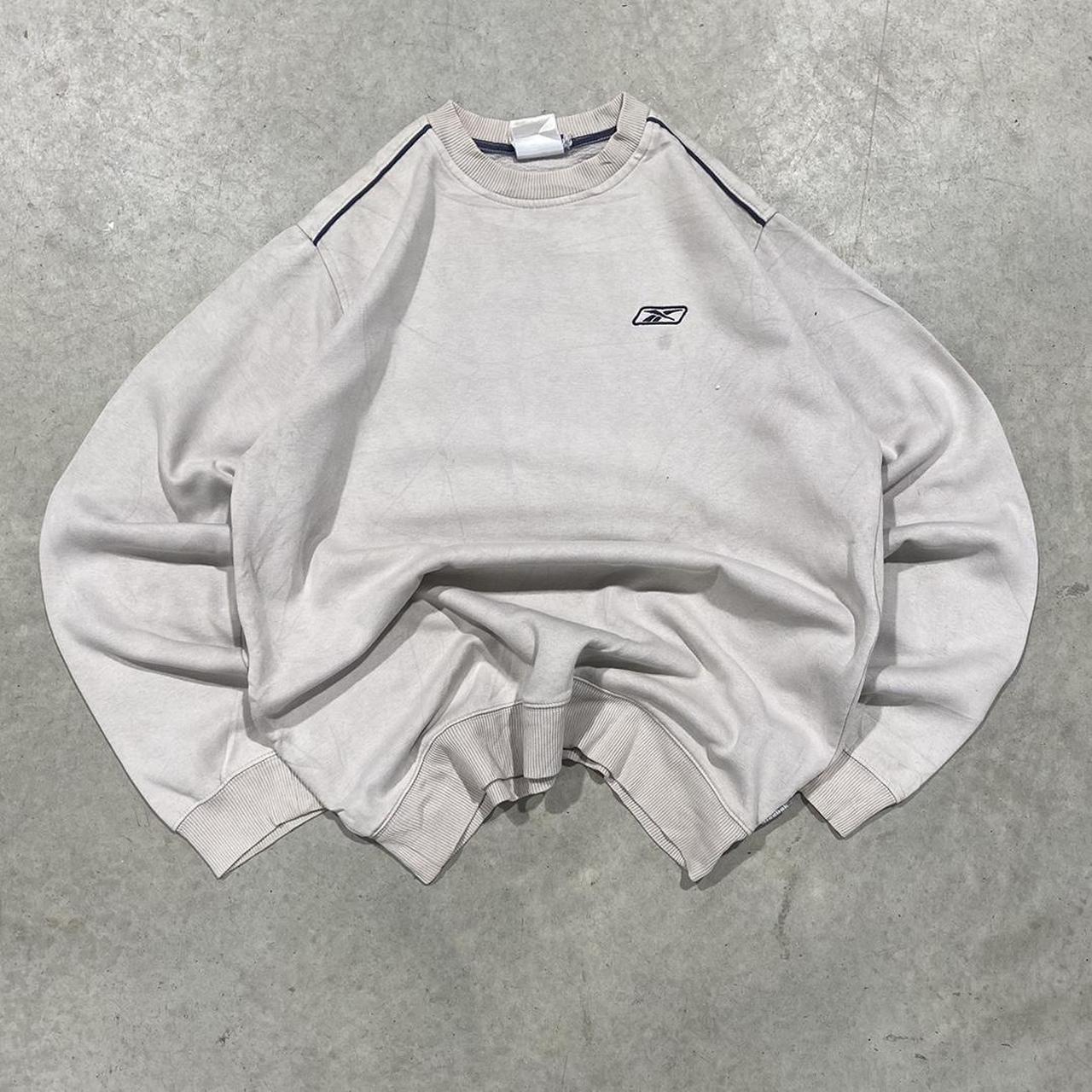 2000s Reebok Oversized Crewneck Sweater