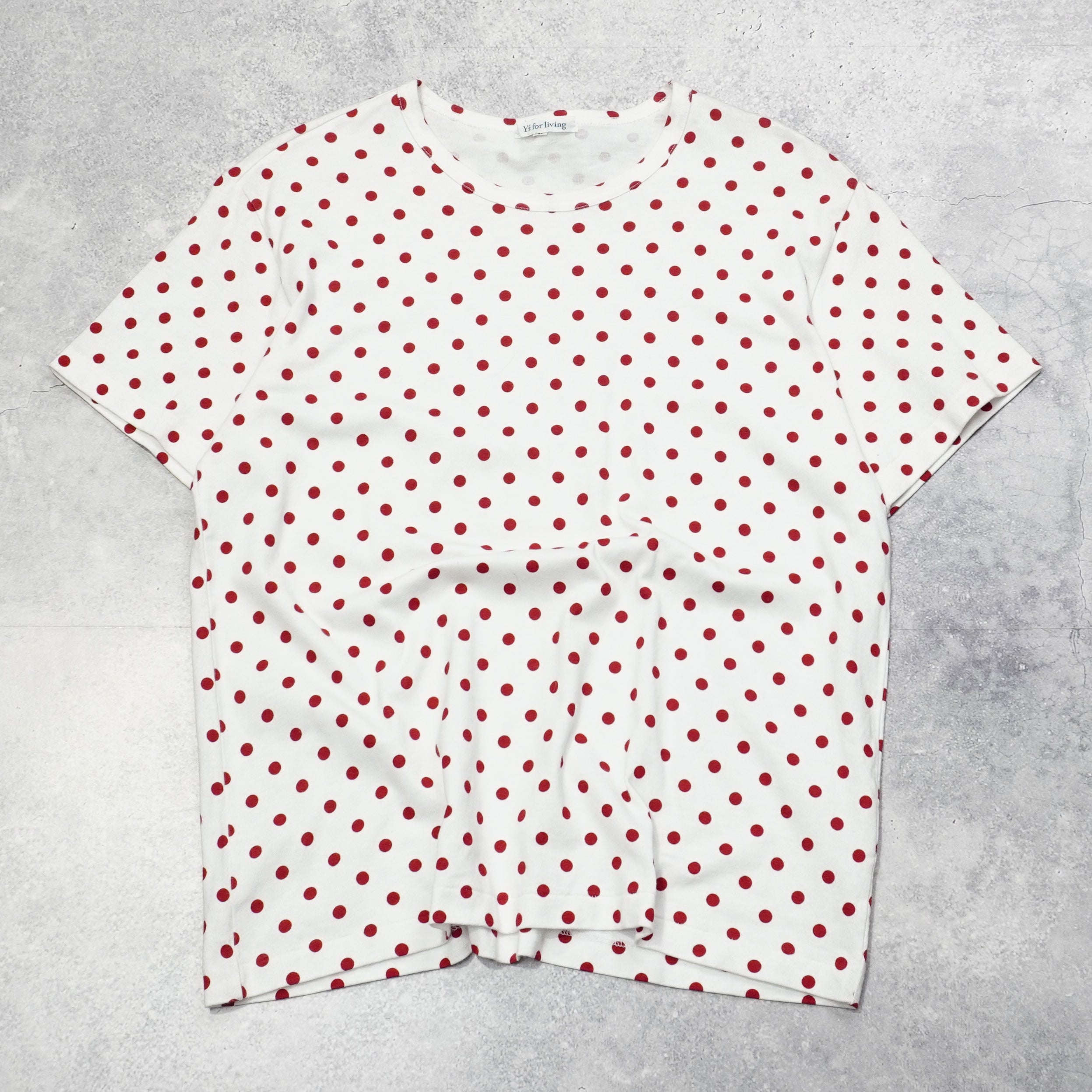 Yohji Yamamoto Y's Polka Dot T-Shirt
