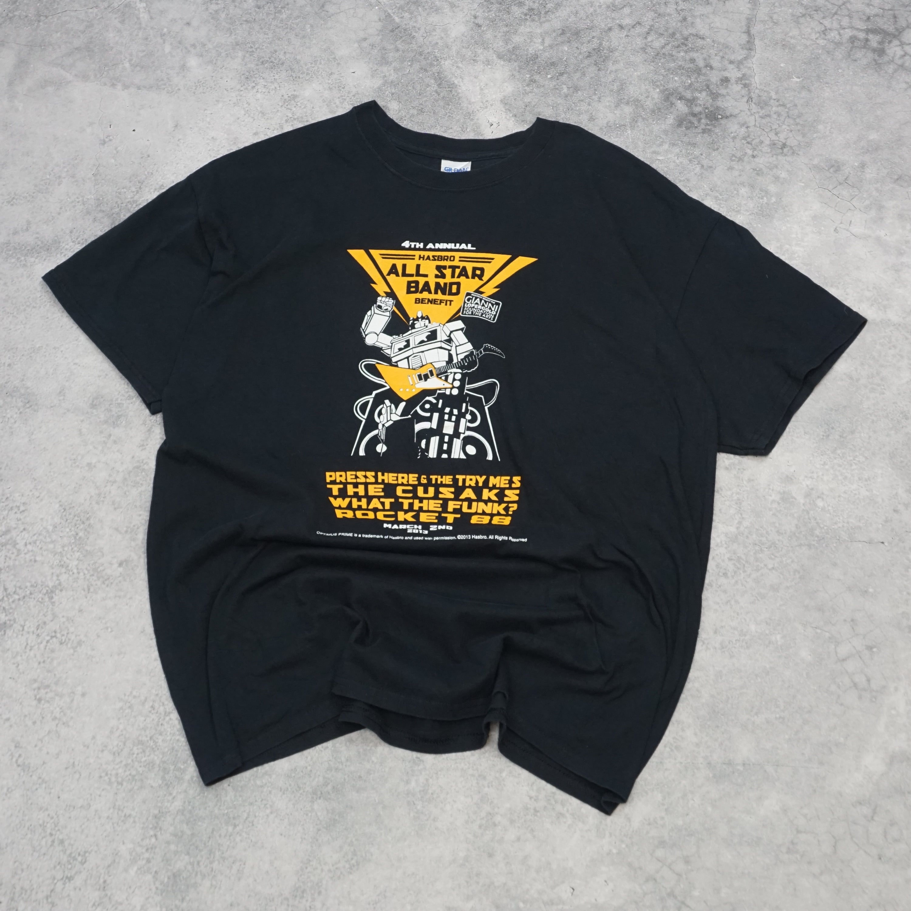 Gildan 4th Annual Hasbro All Star Band T-Shirt