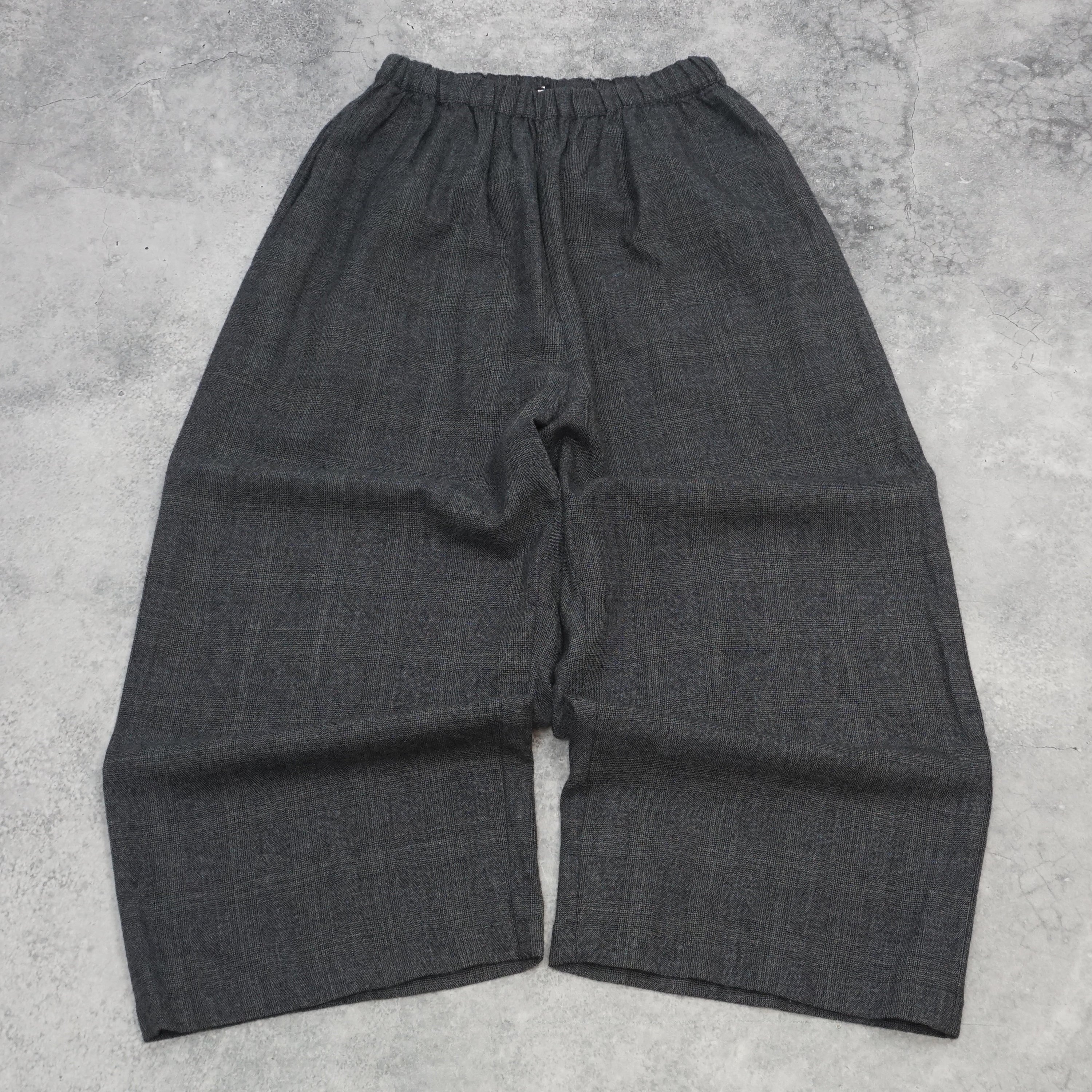 Miyao Wide Leg Wool Pants