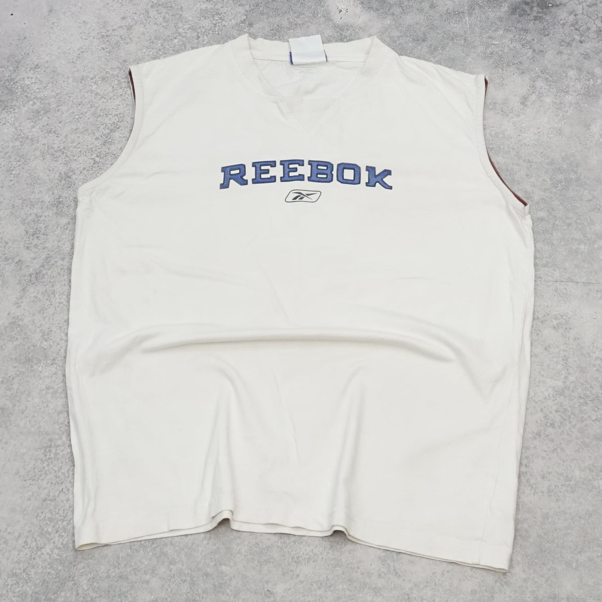2000s Reebok Spellout Sleeveless Tank Top