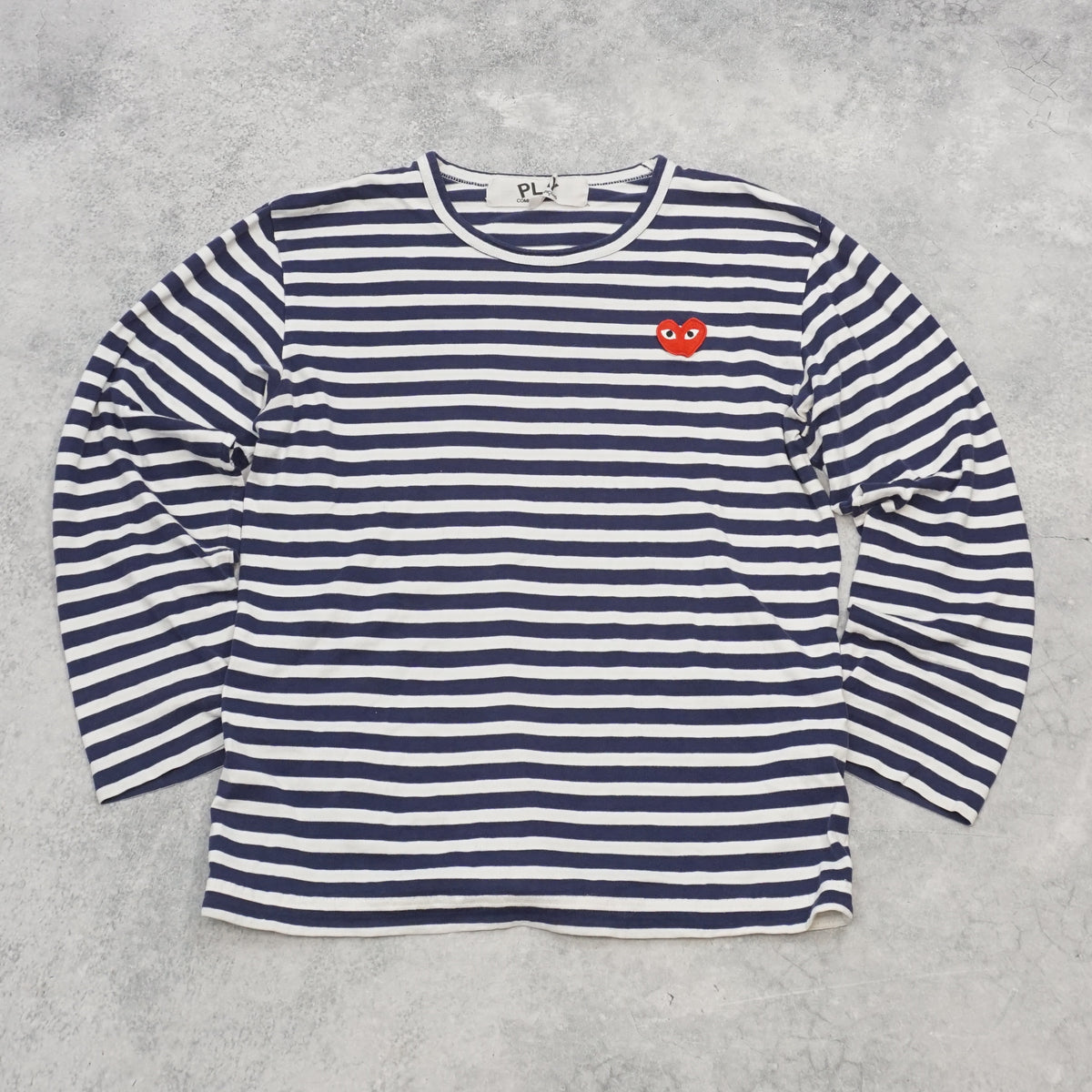 Comme des Garçons Play Striped Shirt Long Sleeve
