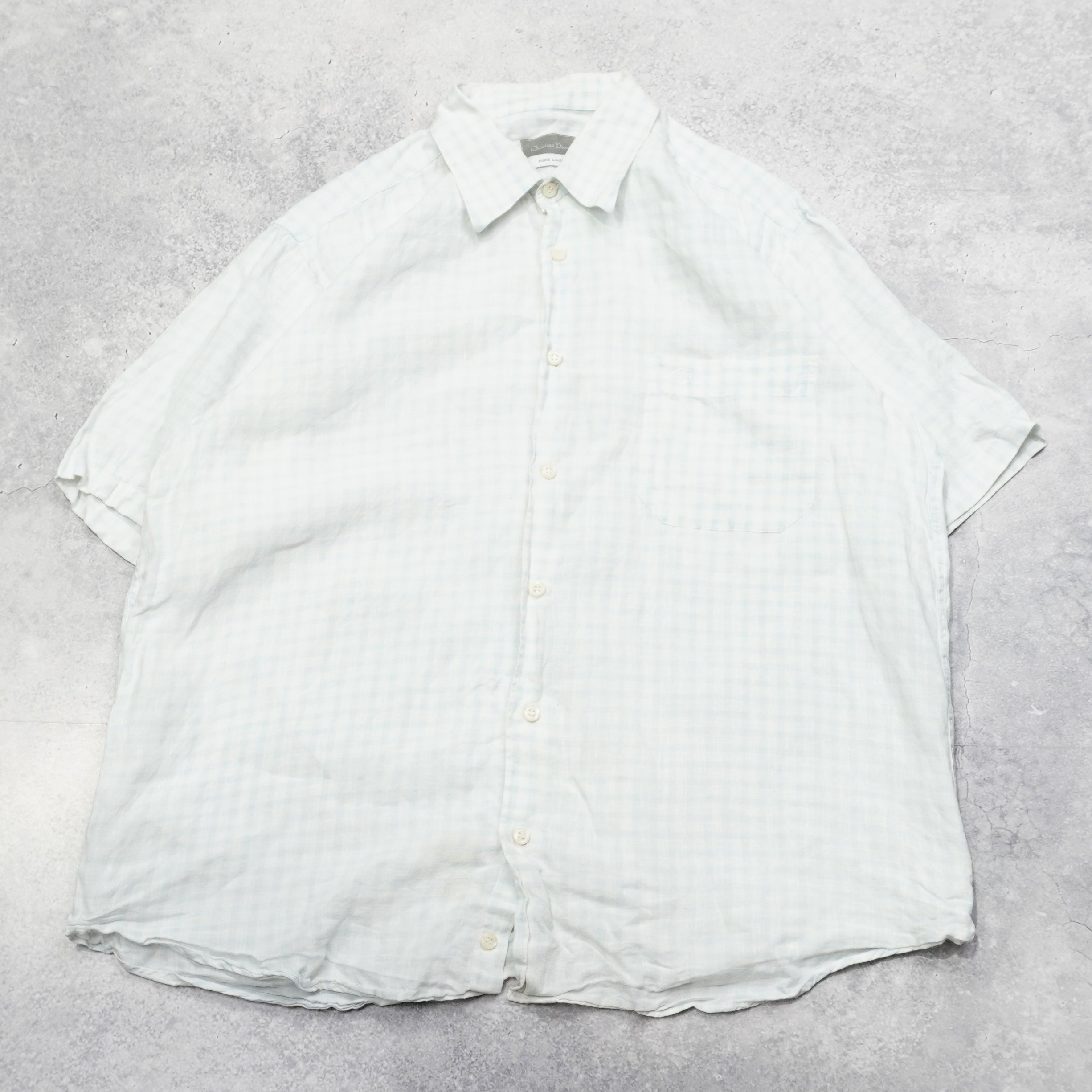 Christian Dior Pure Linen Button Up