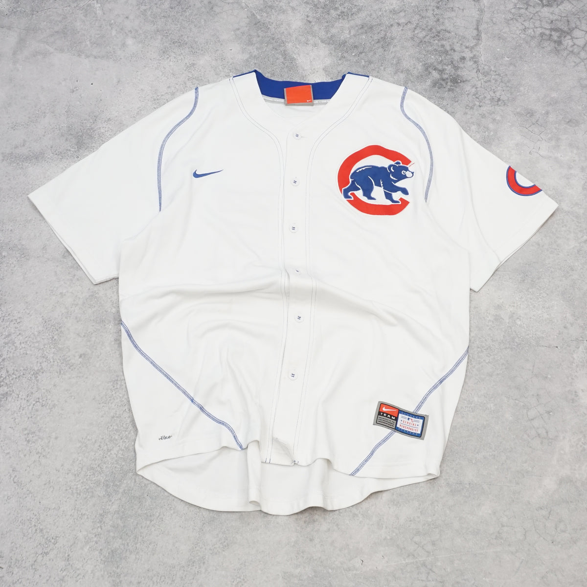 2000s Nike Chicago Cubs Lee MLB Baseball Jersey