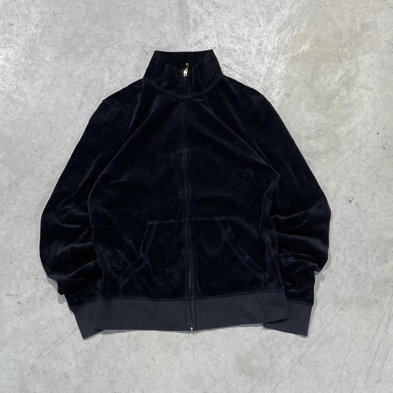 2000s Juicy Couture Velour Zip Up Hoodie