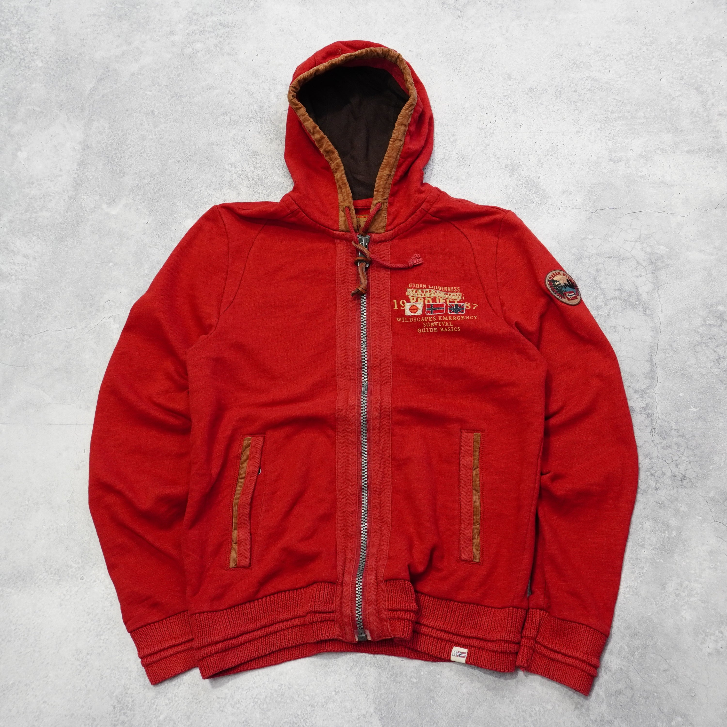 2000s Napapijri Zip Up Hoodie