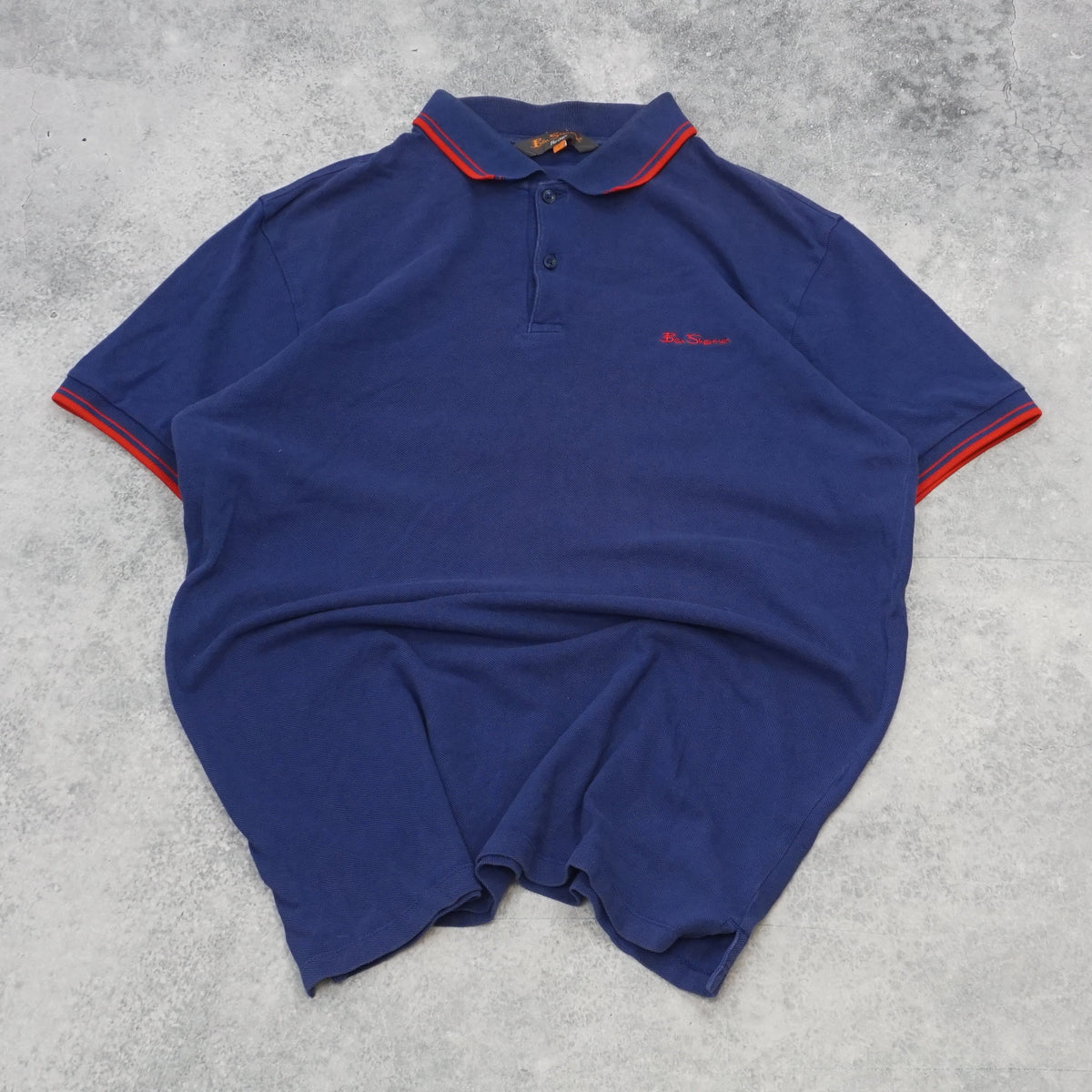 2000s Ben Sherman Short Sleeve Polo