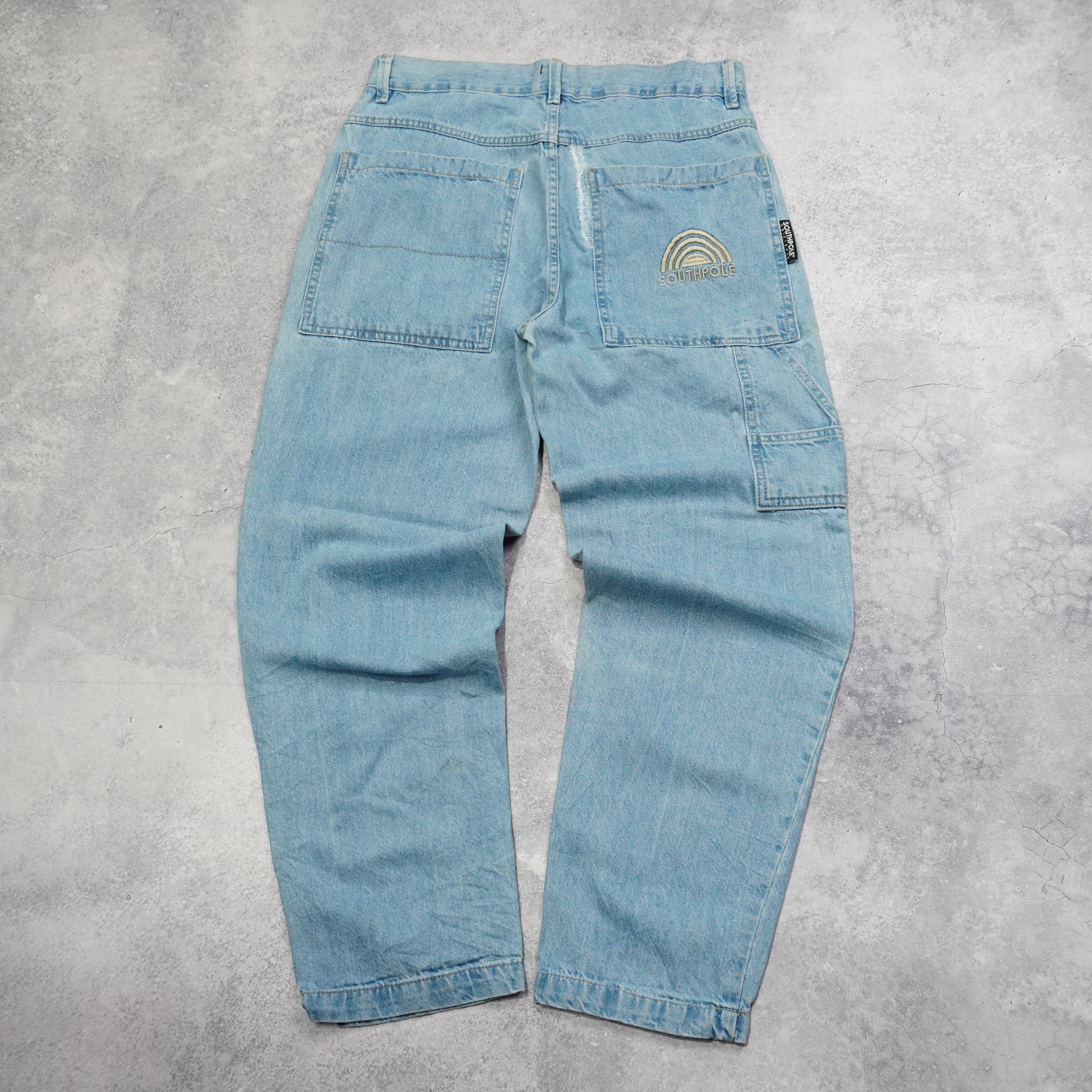 2000s Southpole Light Wash Denim Pants