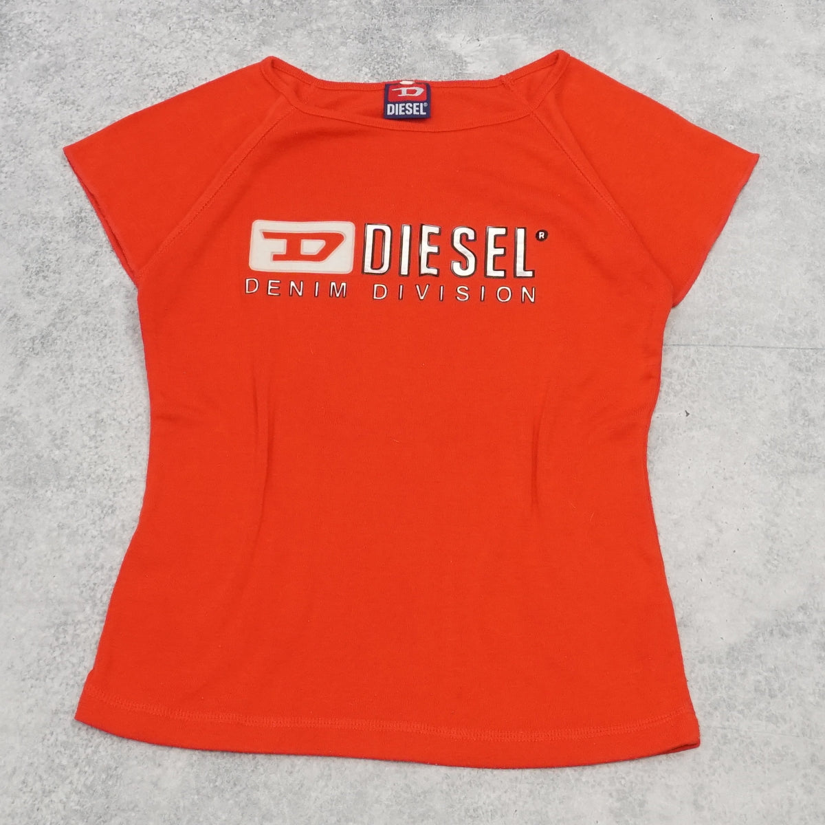 2000s Diesel Denim Division Spellout T-Shirt