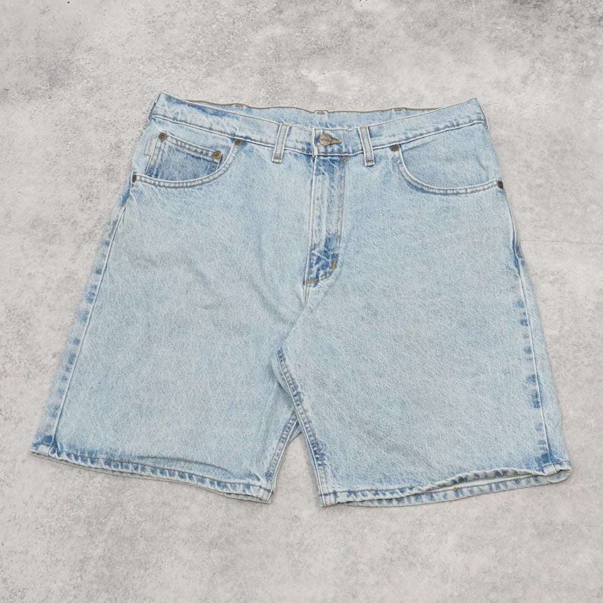 90s Carhartt Light Wash Relaxed Jorts