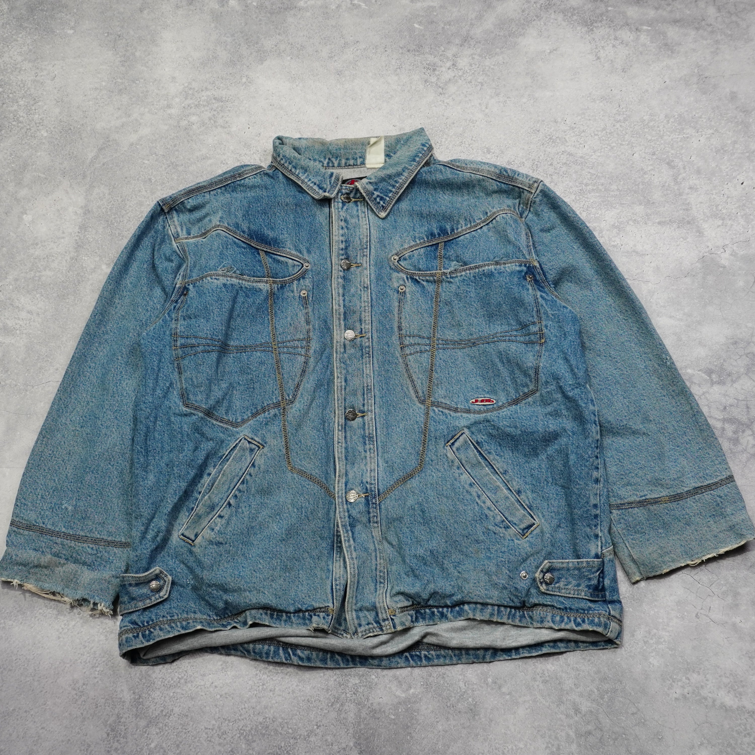 90s Blanket Lined Denim Jacket
