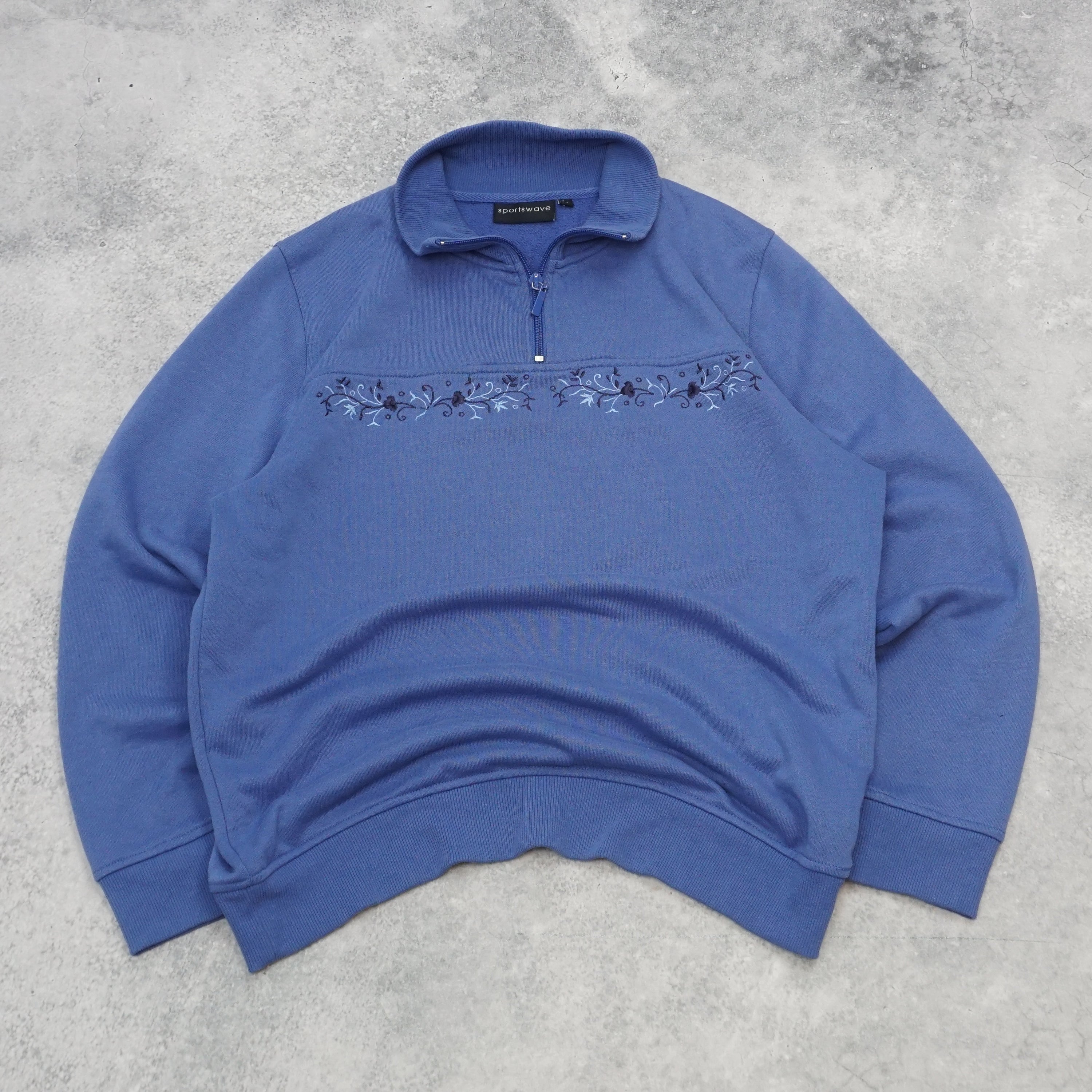 Sportswave Embroidered Detail Quarter Zip