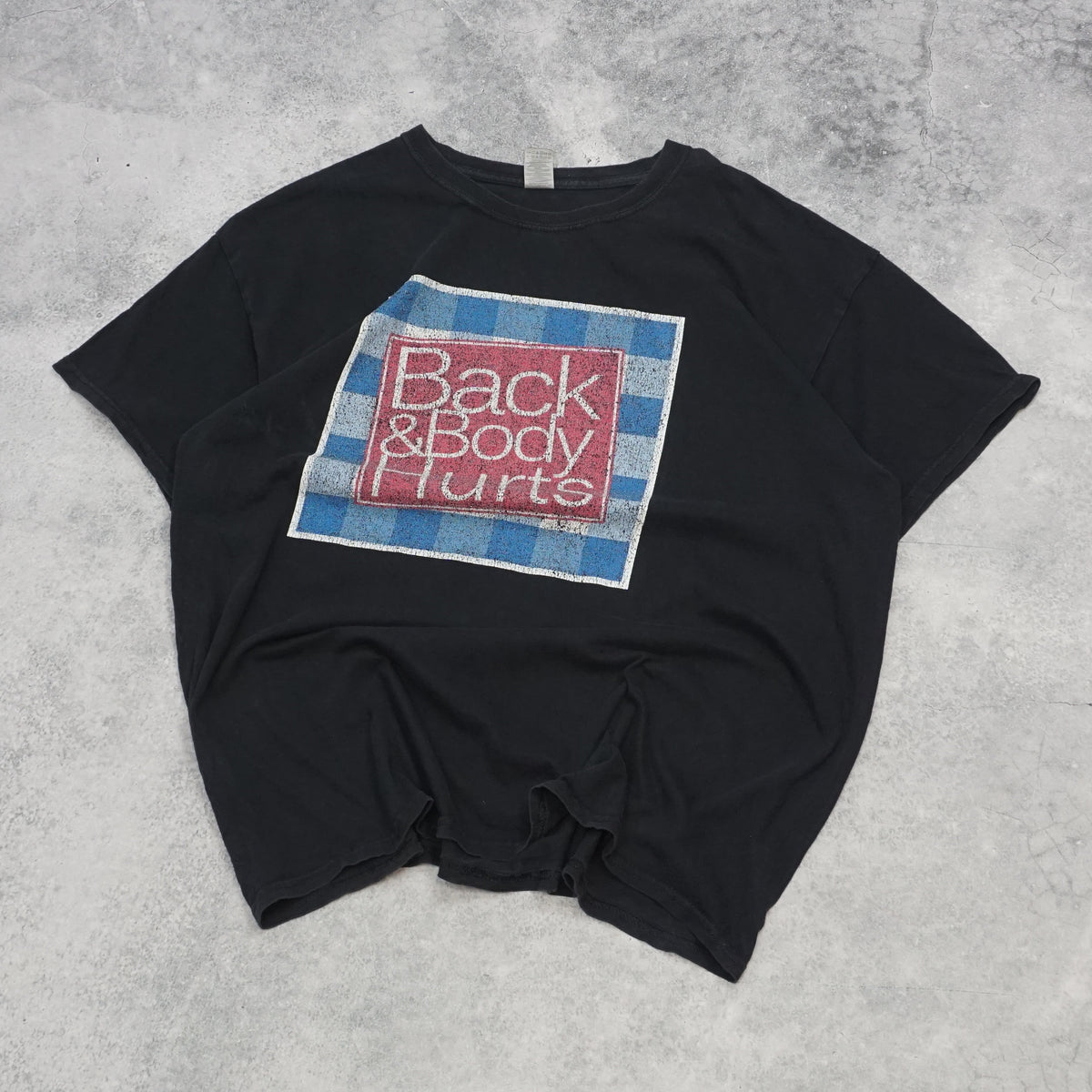 Gildan Back & Body Hurts Graphic T-Shirt
