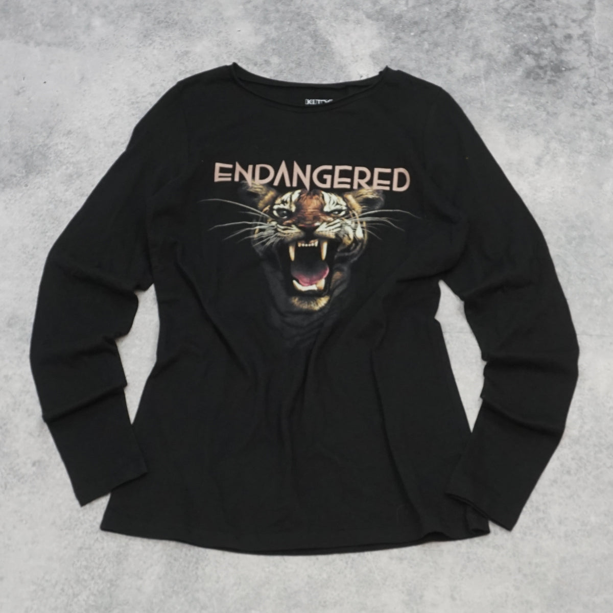 Kitx Endangered Tiger Graphic Top