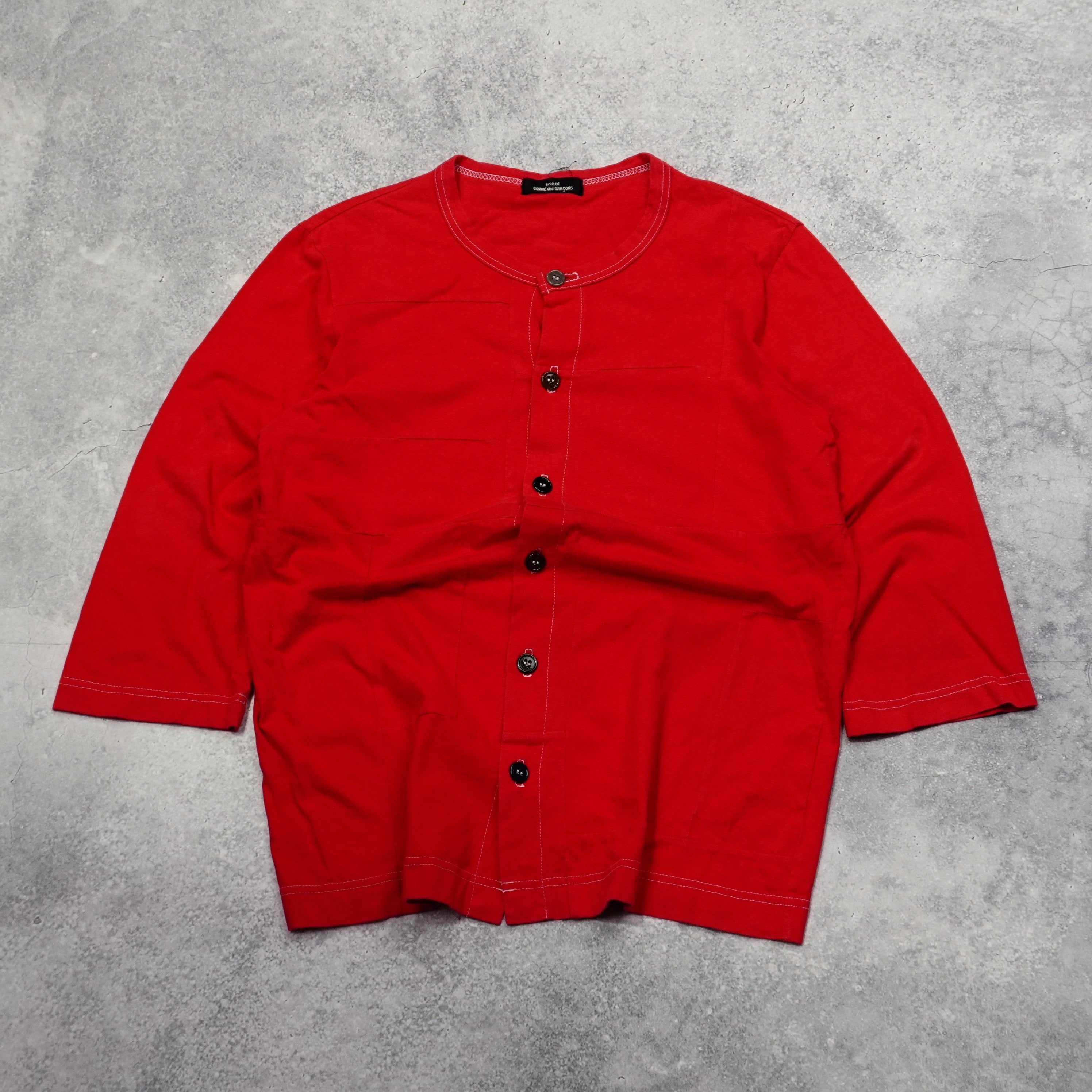 Comme Des Garçons Tricot Button Up