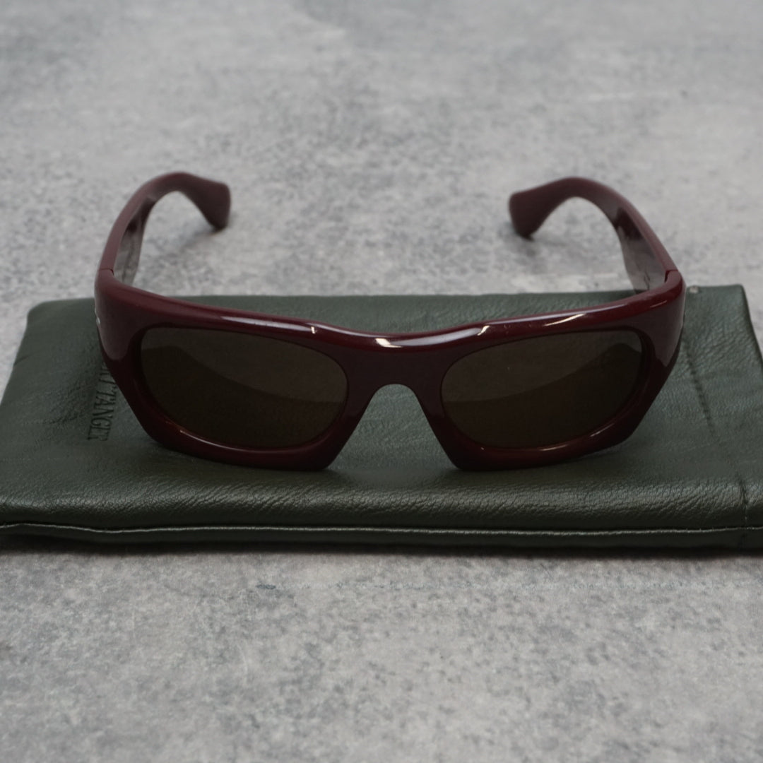Port Tanger Burgundy Acetate Sunglasses