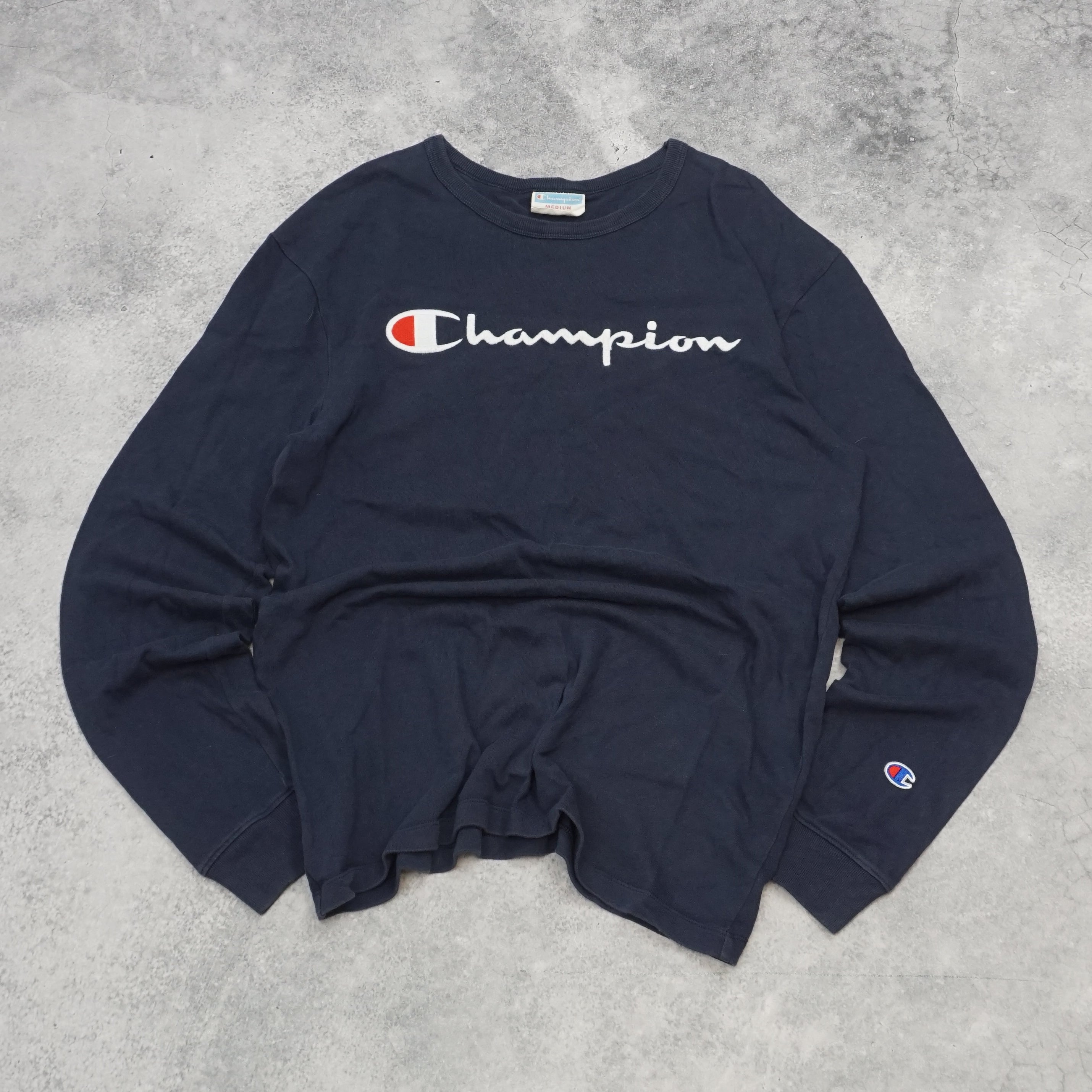 2000s Champion Graphic Logo Sweater