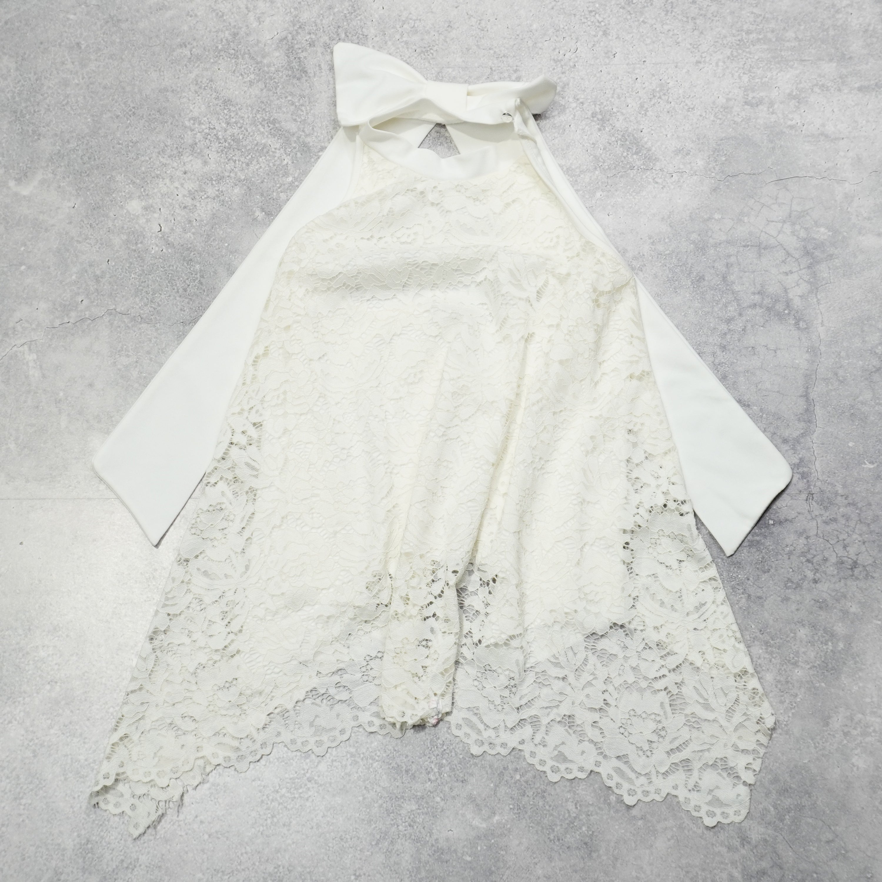 Chiaretta Lace Halterneck Top