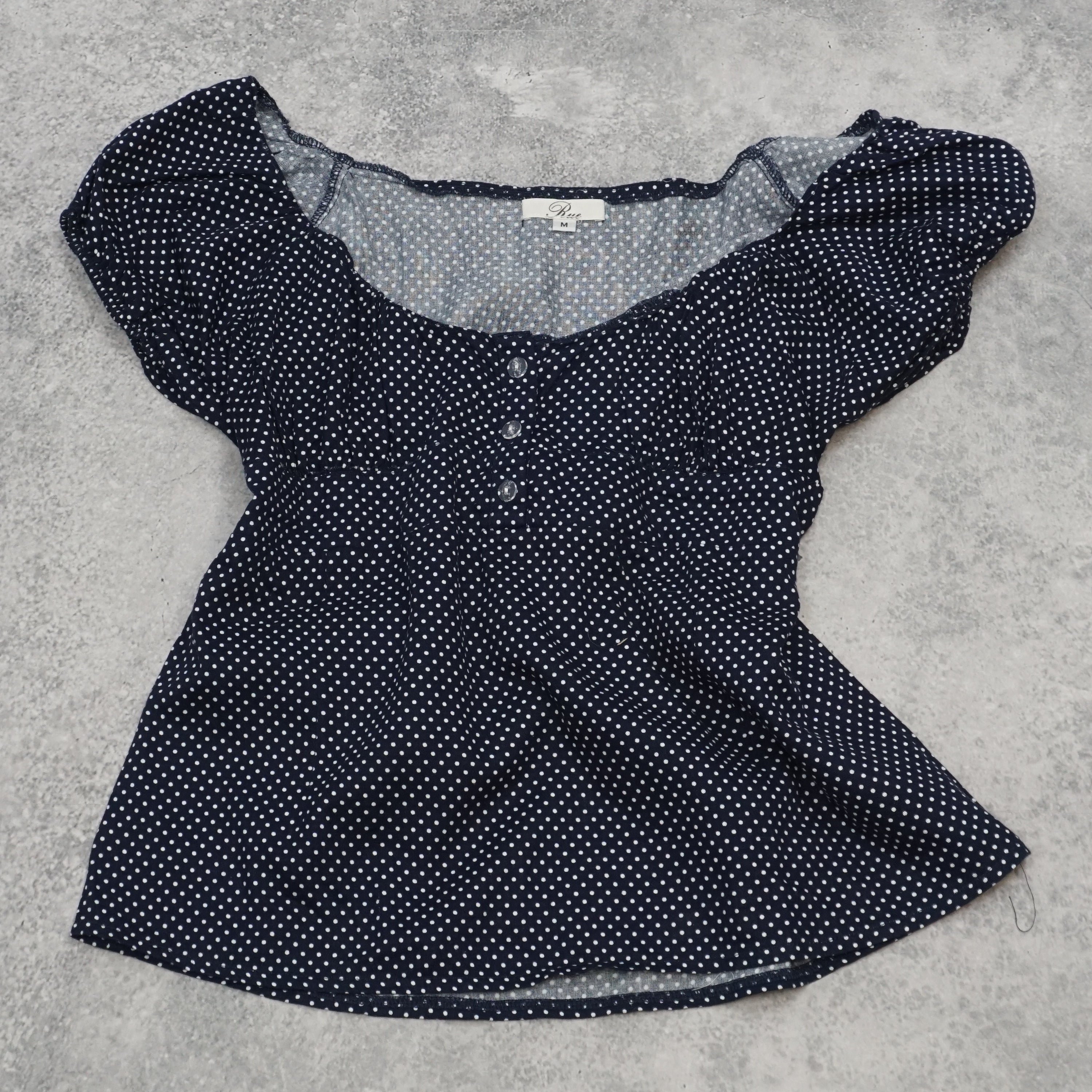 Rue Polka Dot Top Blouse