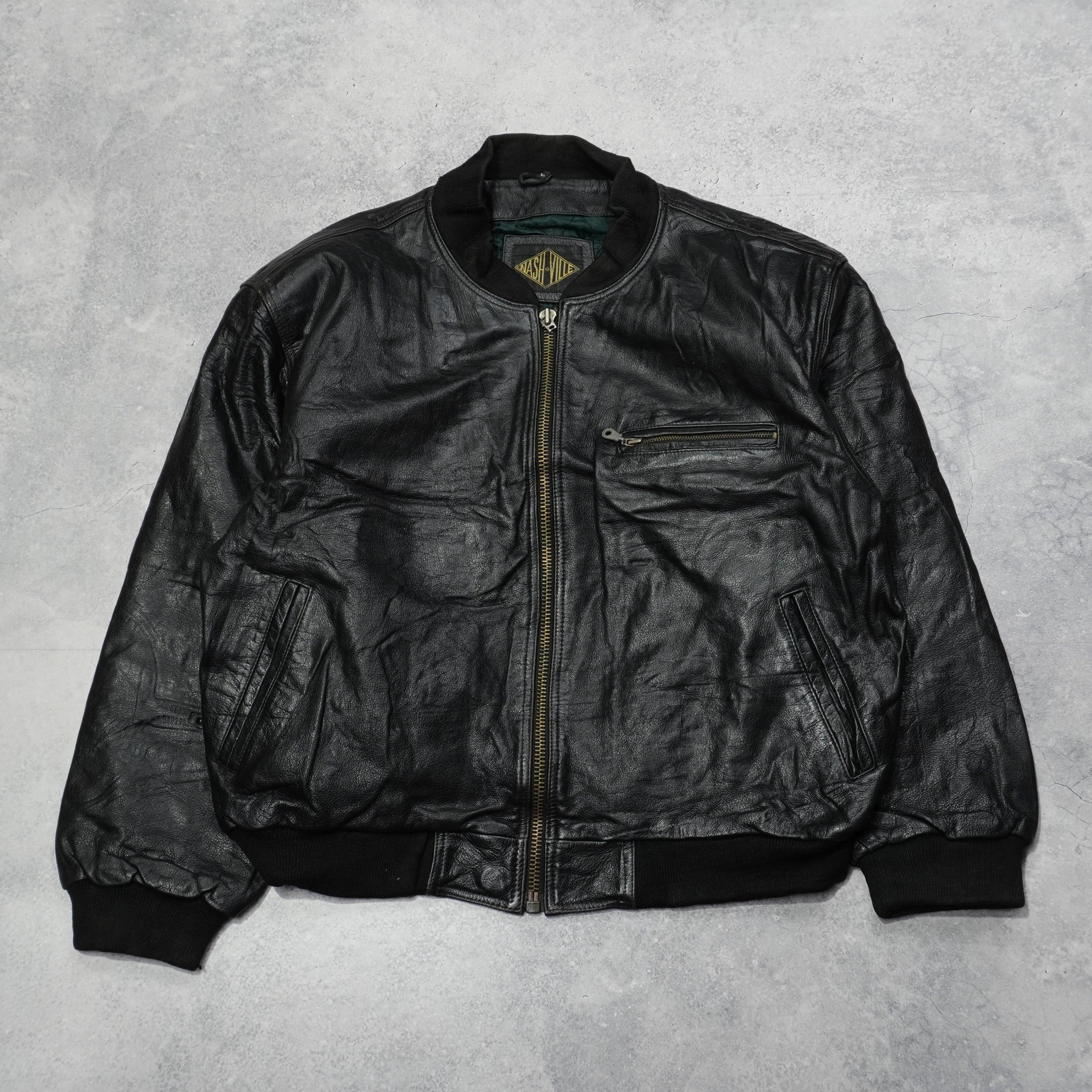 90s Nashville Leather Jacket
