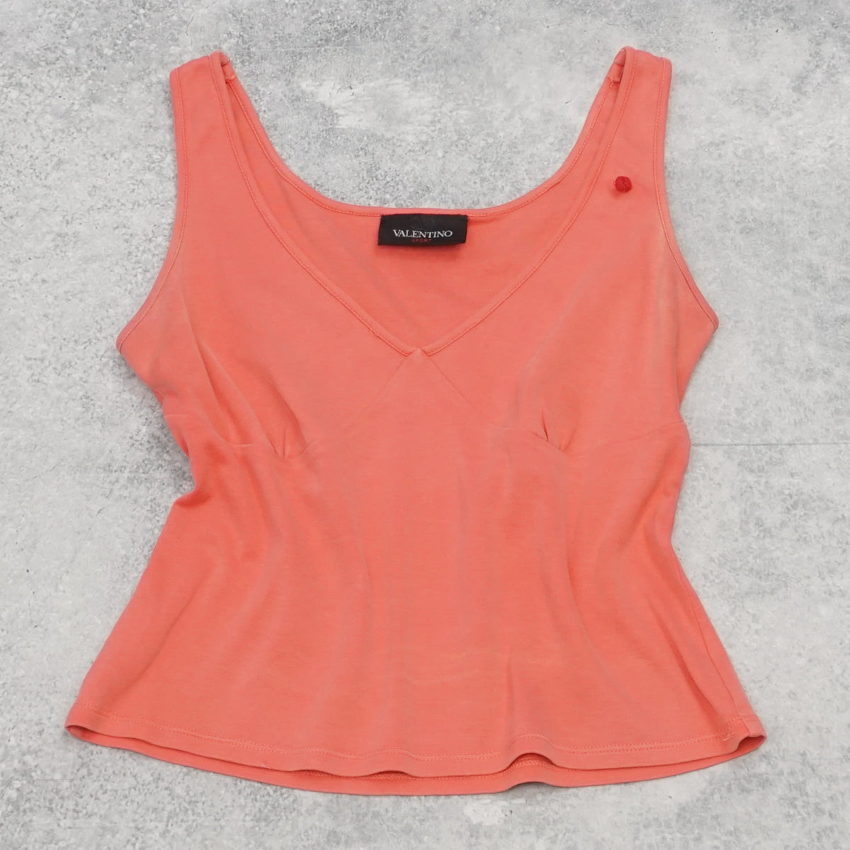 2000s Valentino Fitted Tank Top