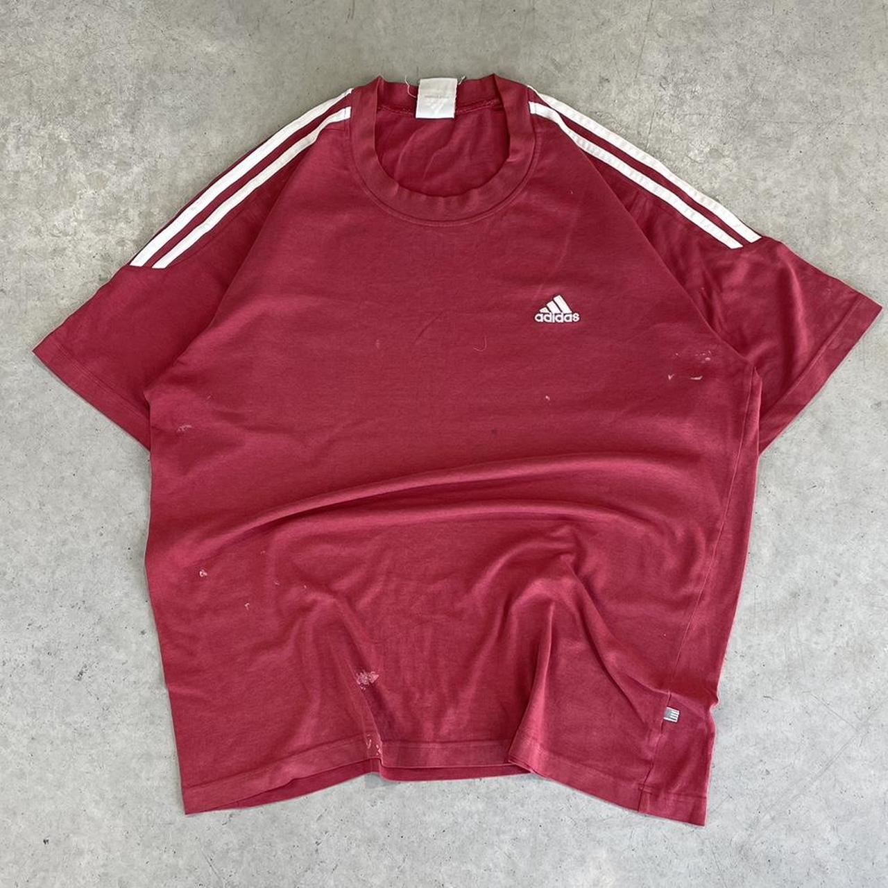 2000s Adidas Y2K heavyweight T-Shirt Boxy