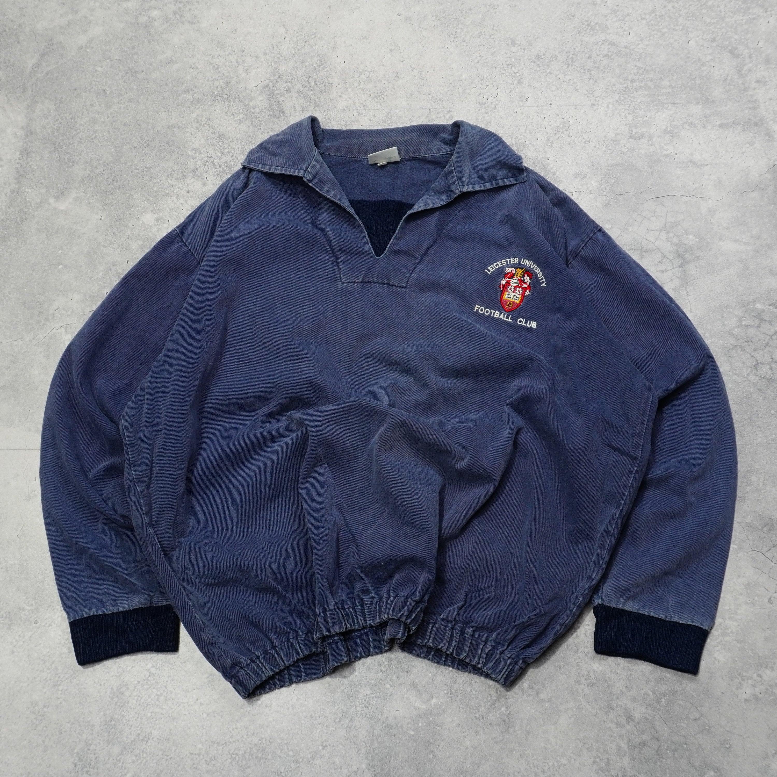 90s Sporta Print Leicester University Football Club Jacket