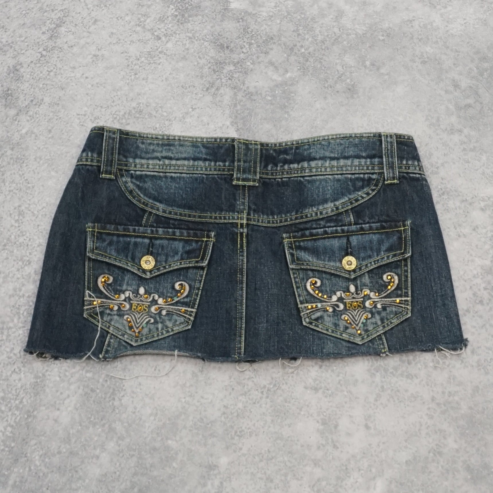 2000s Orion Denim Mini Skirt