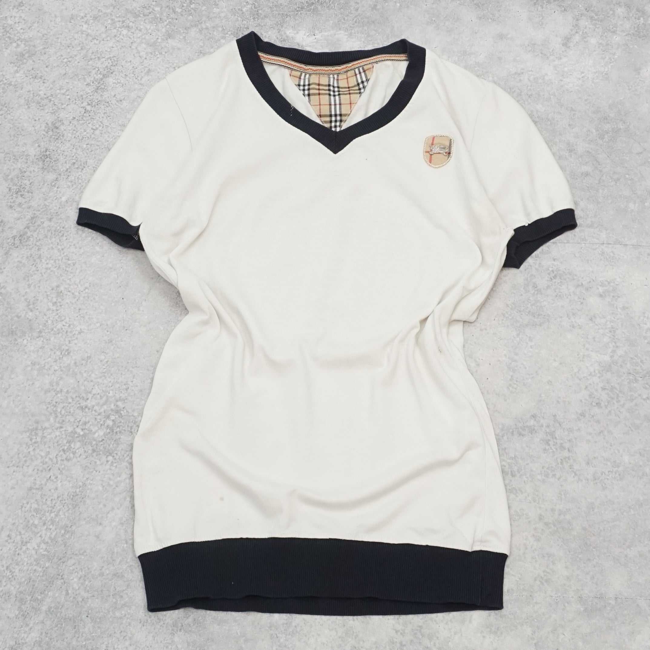2000s Burberry Nova Check T-Shirt