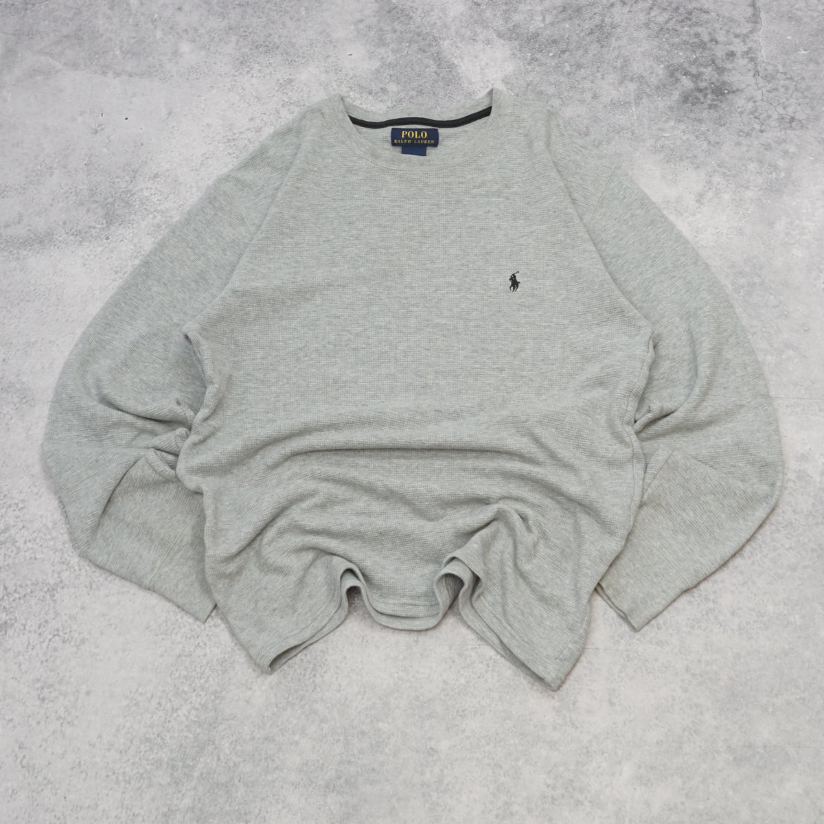 Polo Ralph Lauren Waffle Knit Crewneck Jumper