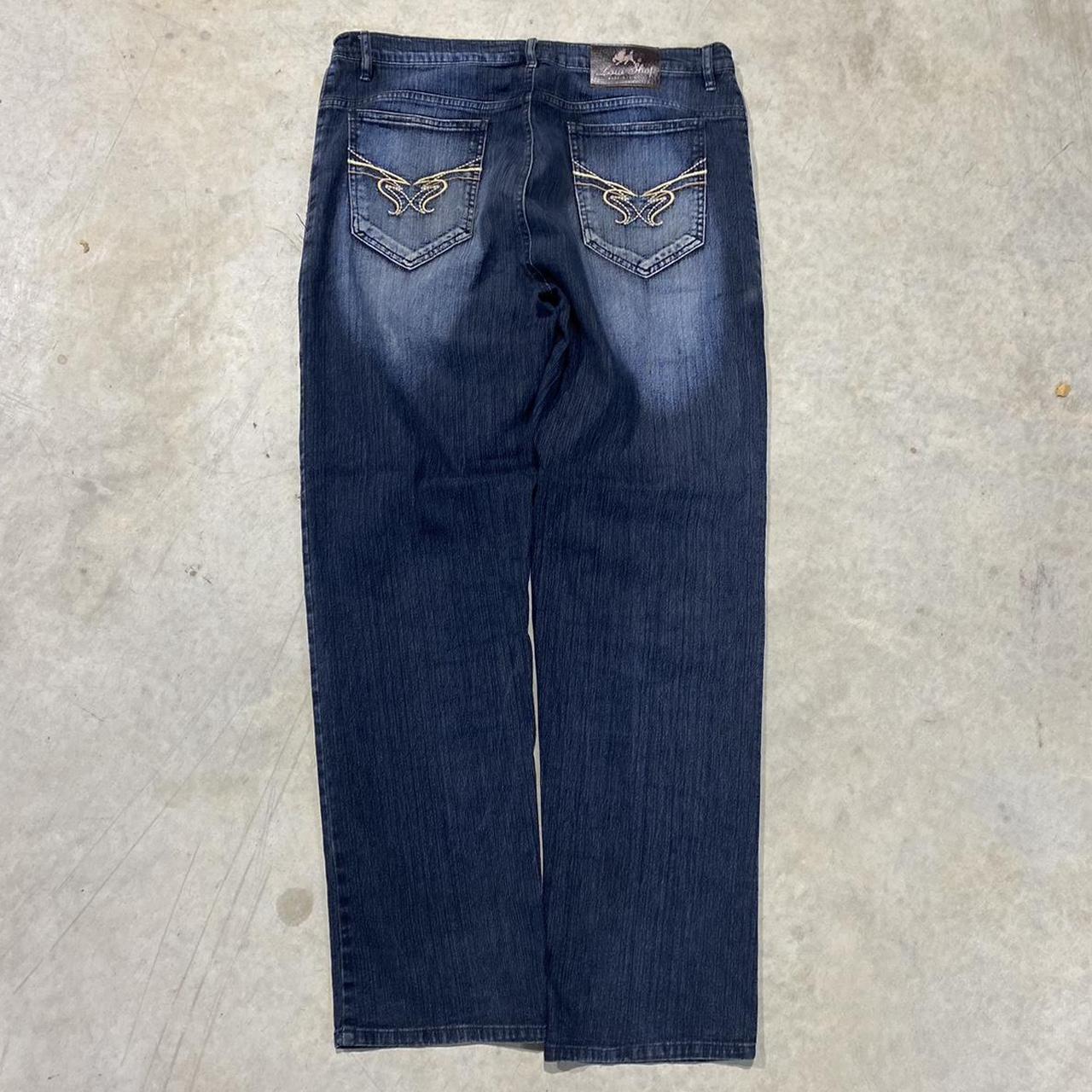 2000s Embroidered Jeans