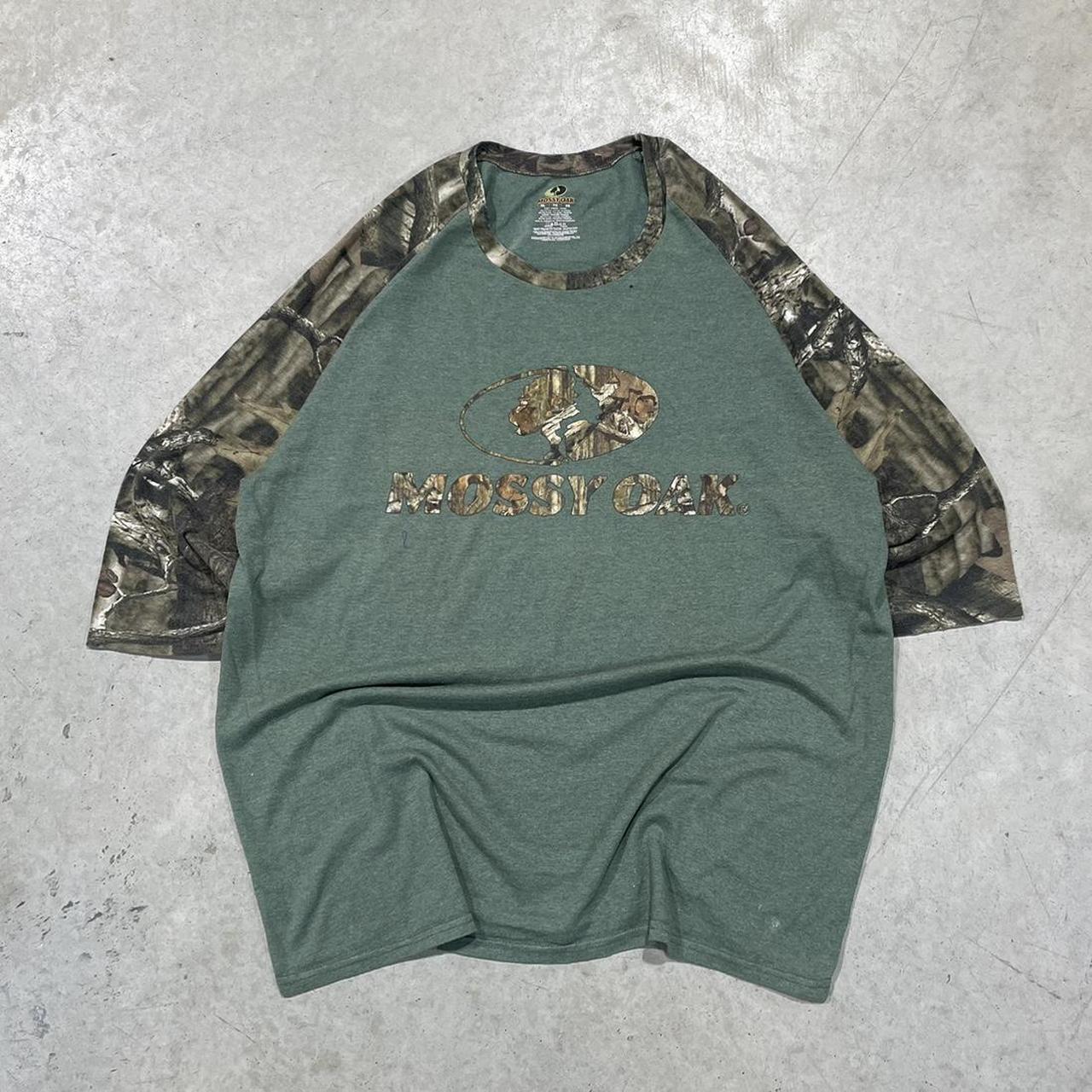 2000s Mossy Oak T-Shirt Raglan