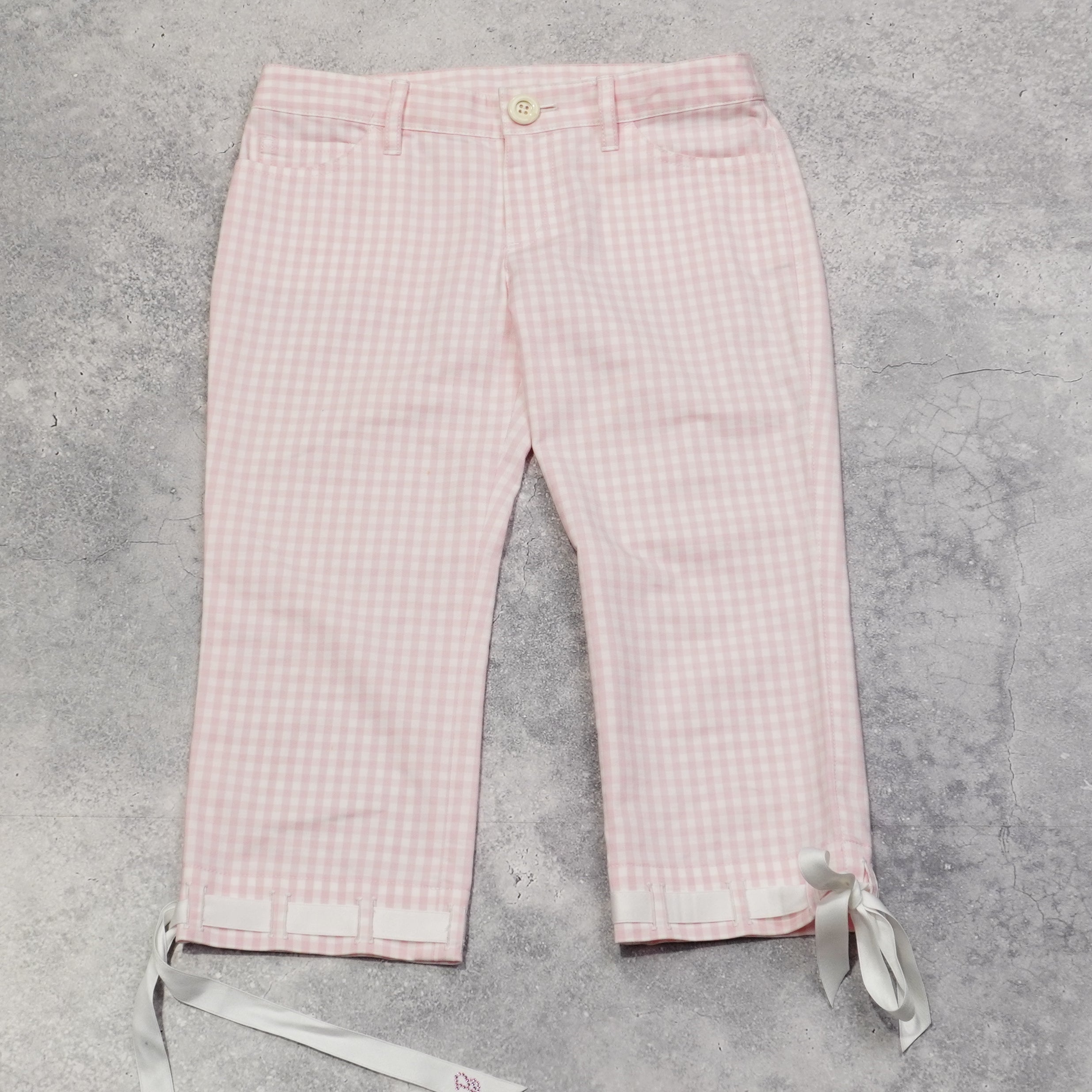 2000s Barbie Checked Capri