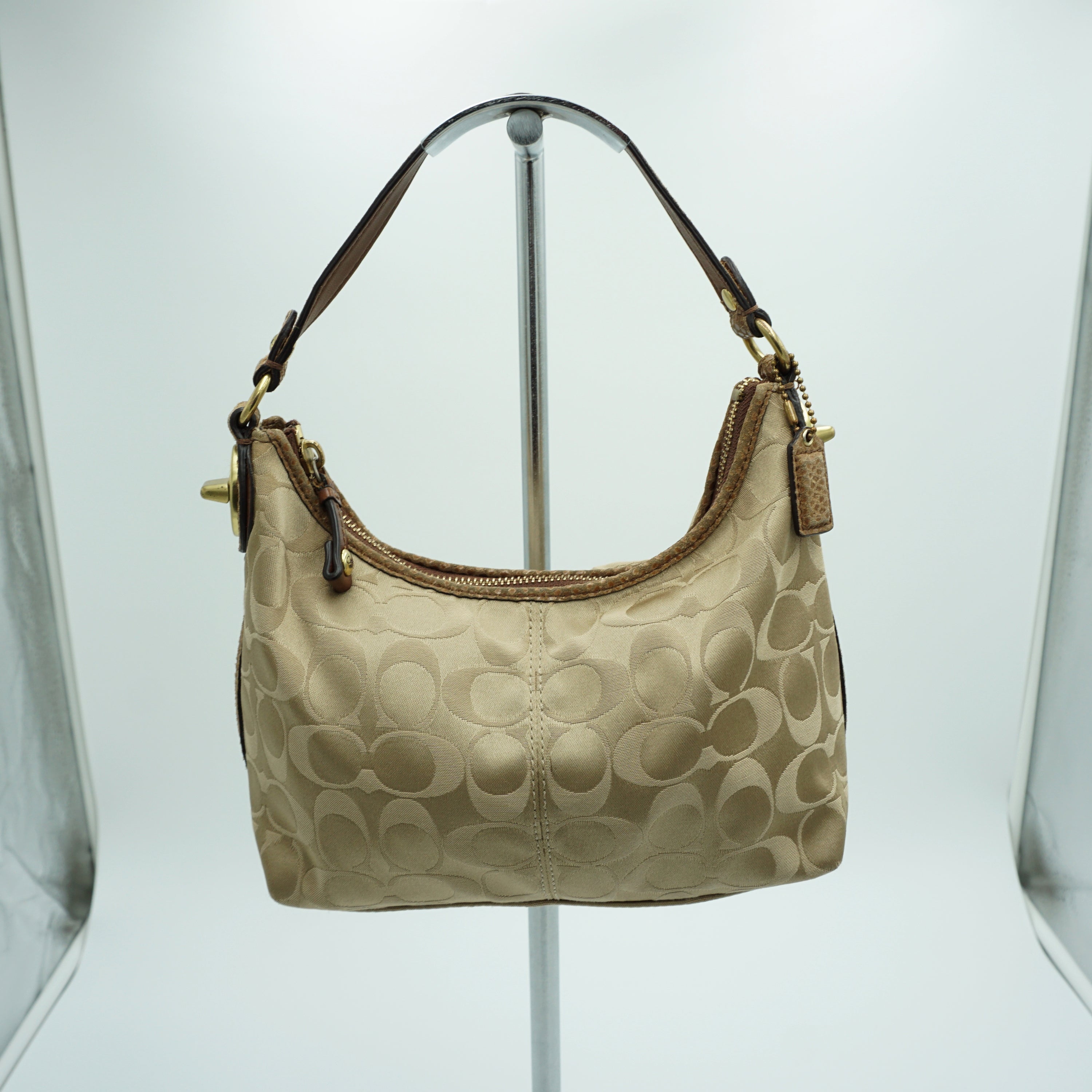 2000s Coach Signature Print Handbag