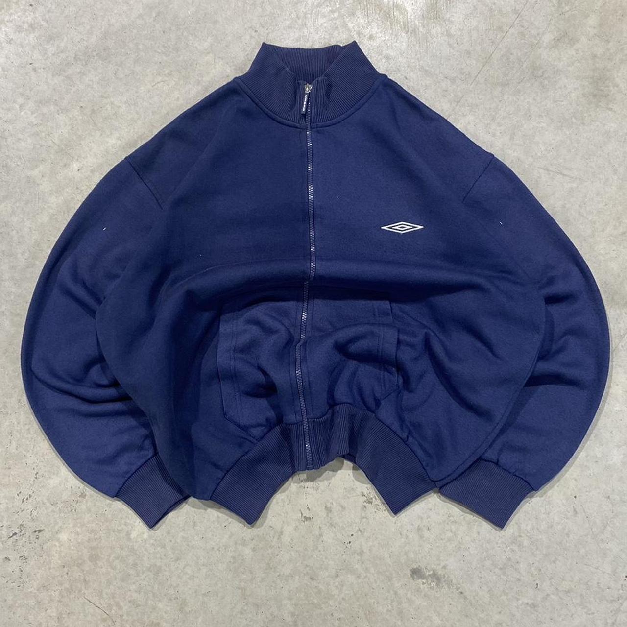 2000s Umbro Oversized Zip Up Hoodie