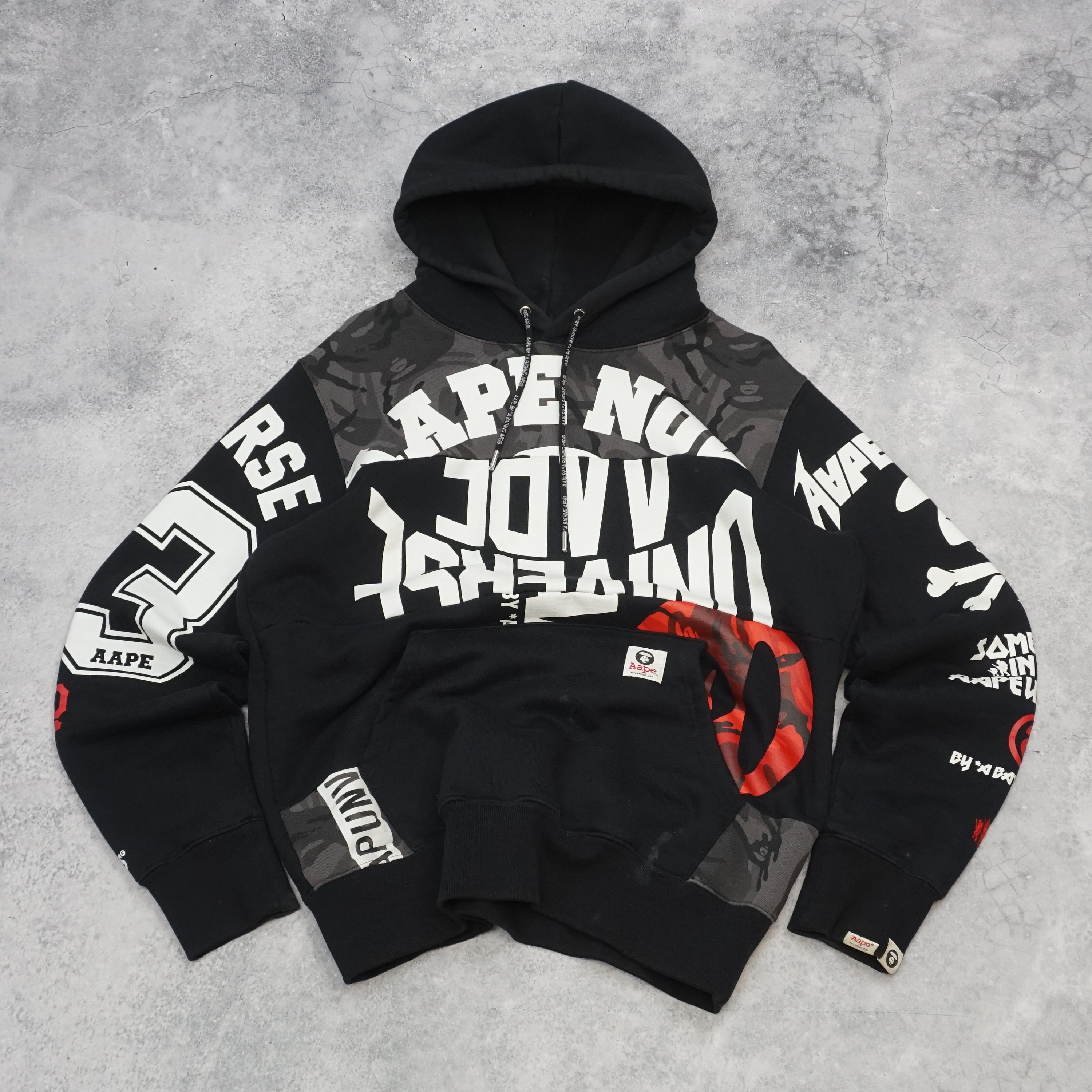Aape Graphic Print Hoodie