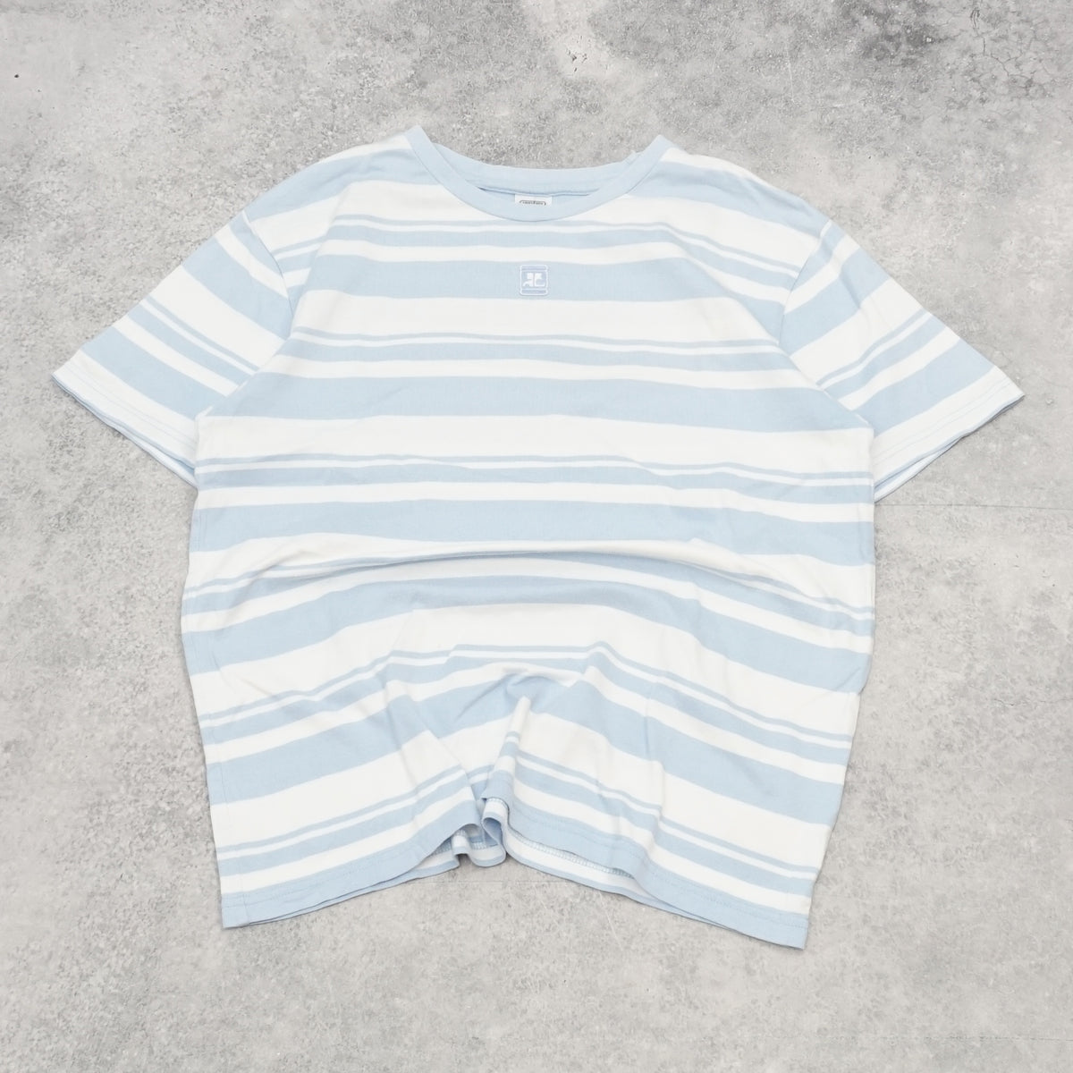 90s Courrèges Sport Futur Striped T-Shirt