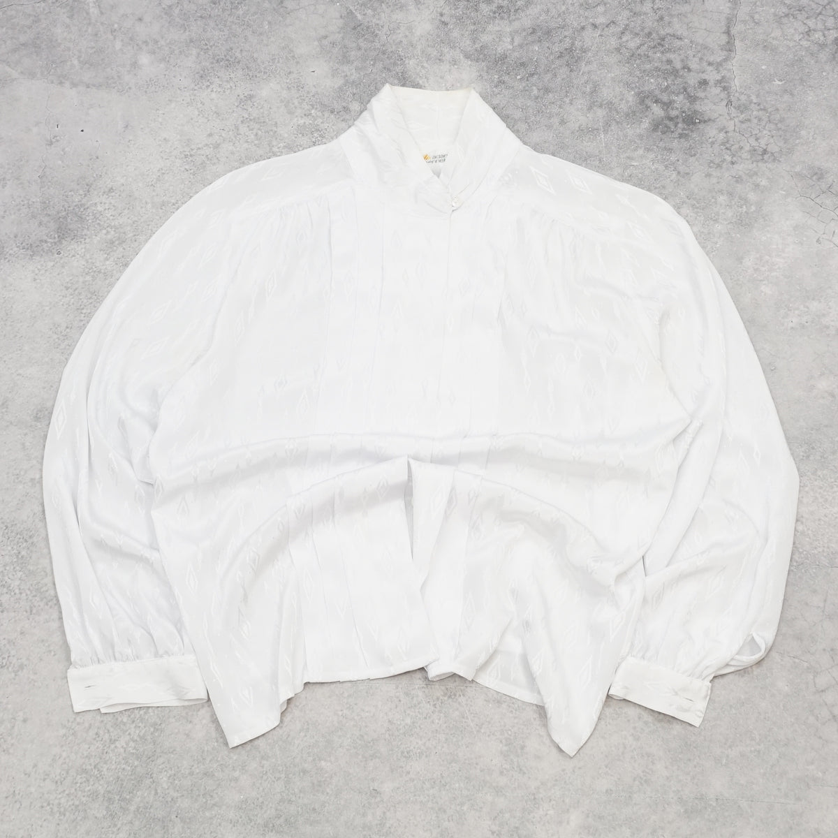 80s Adam Bennett Patterned Blouse