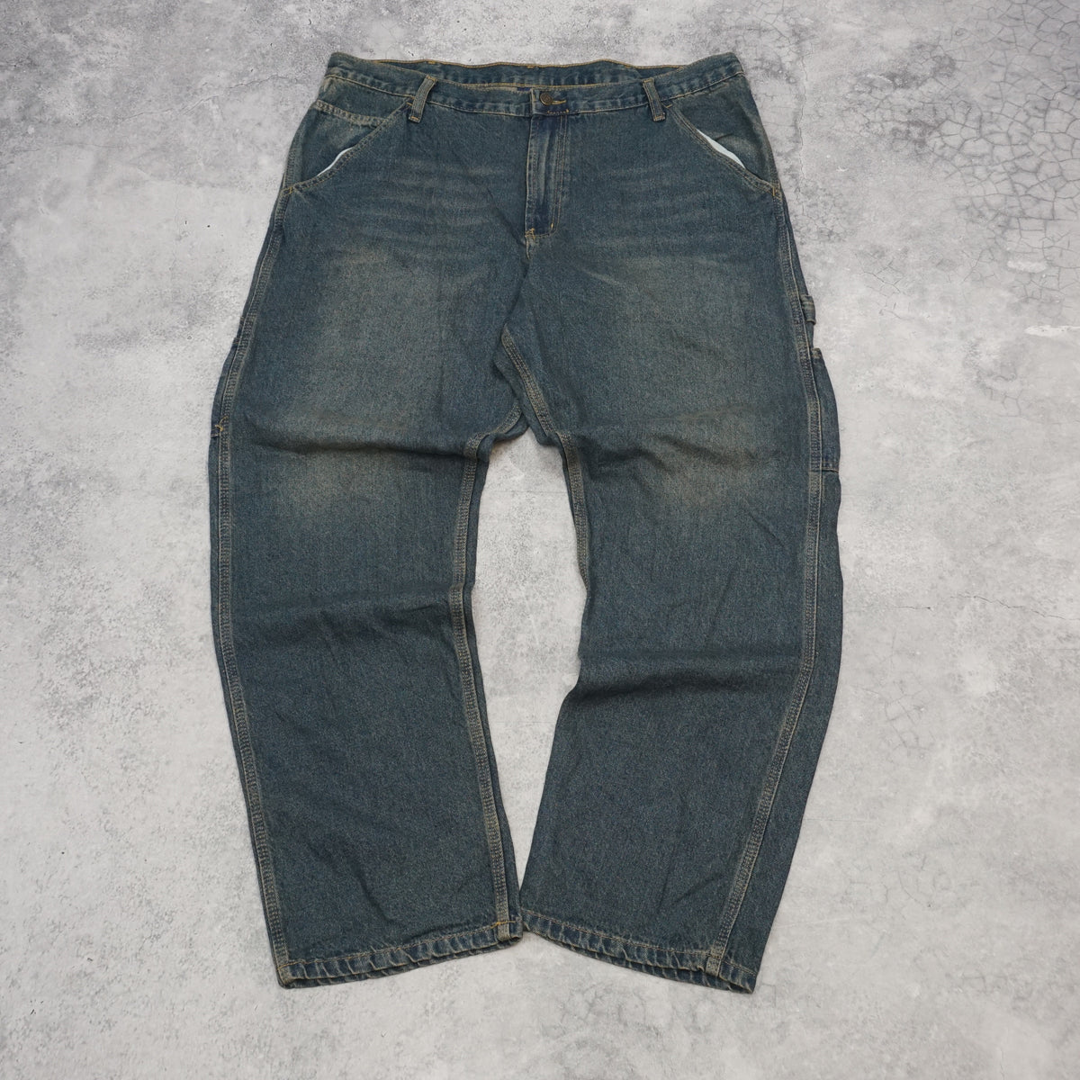 2000s Full Blue Carpenter Workwear Jeans