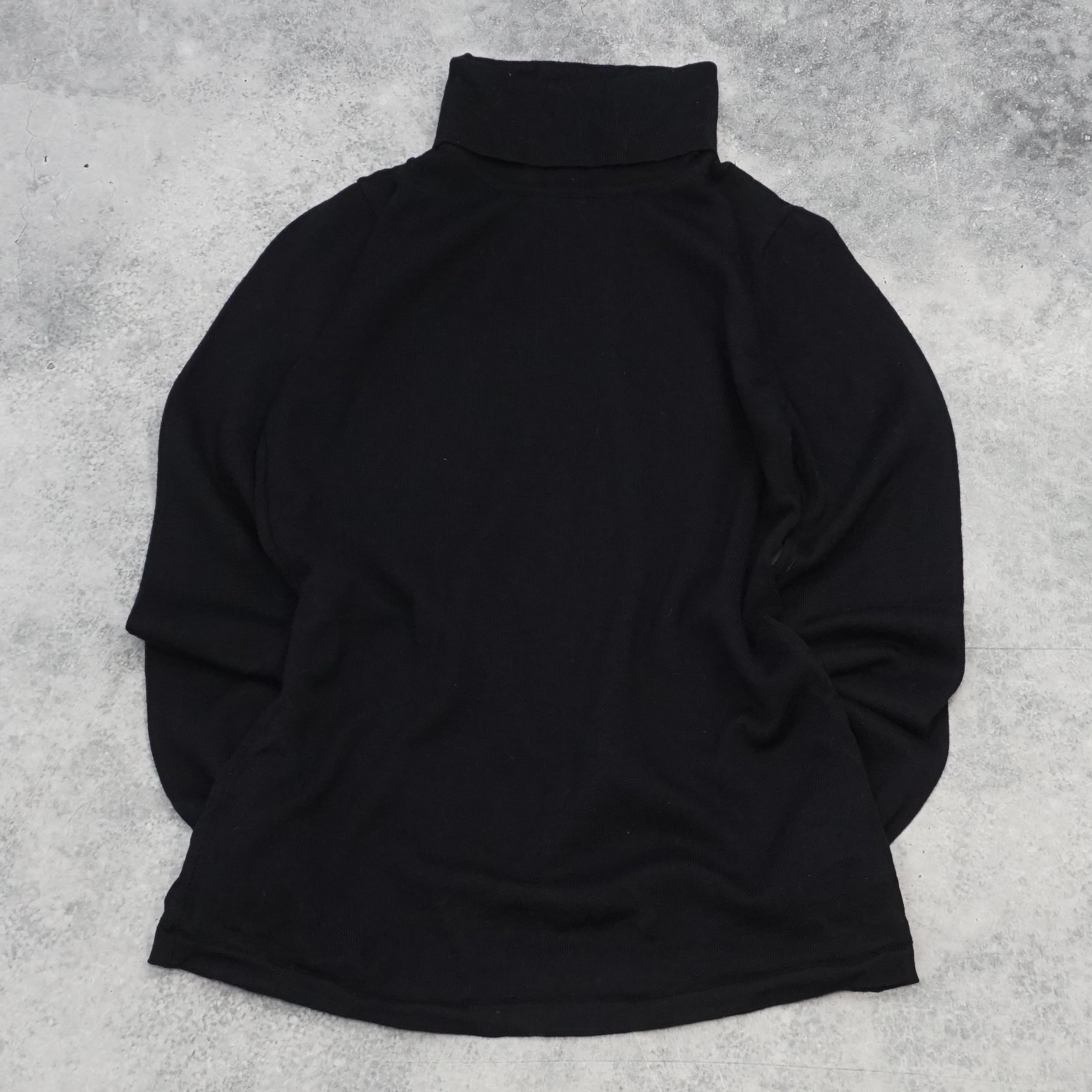 Escada Mock Neck Knit Top