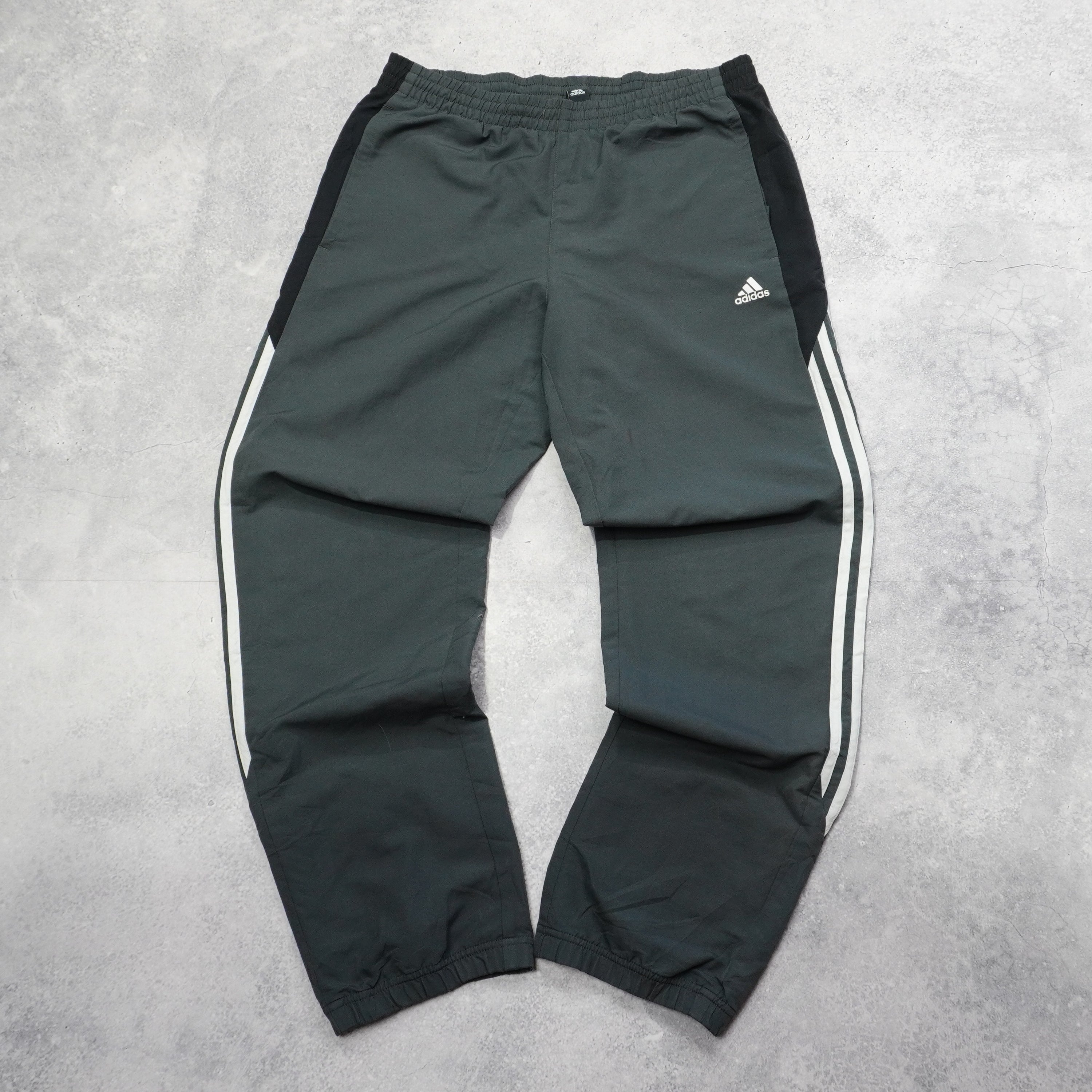 2000s Adidas Reflective Striped Track Pants