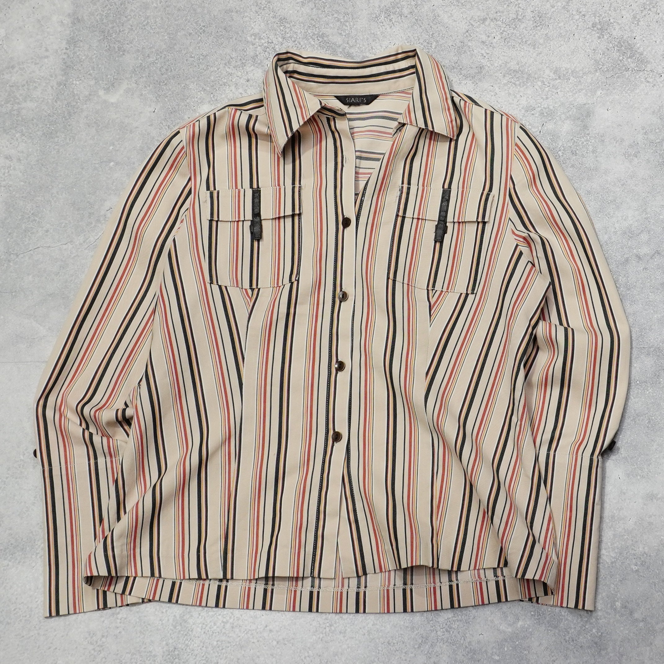 90s Siares Striped Shirt