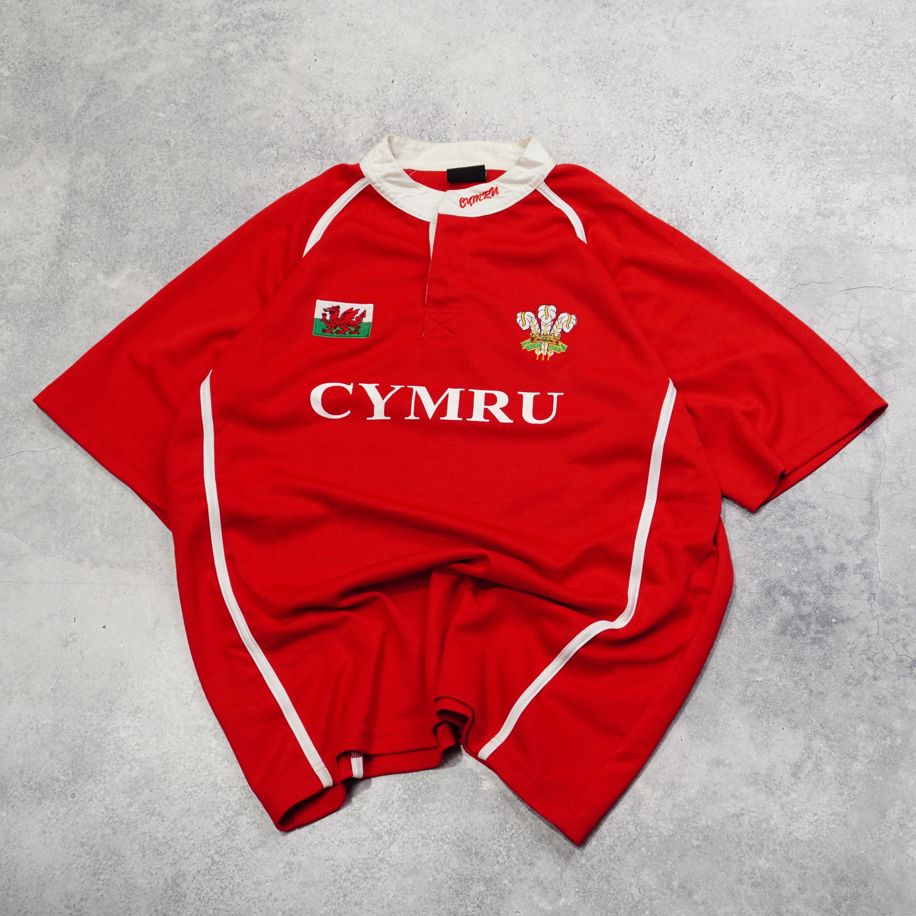 2000s Manav Wales Rugby Jersey