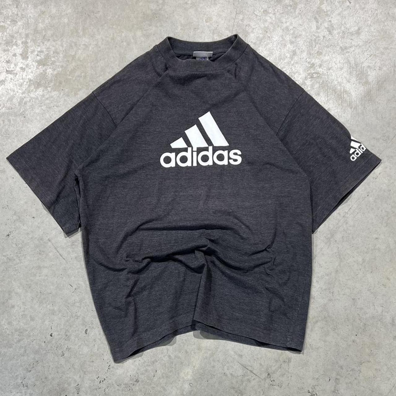 2000s Adidas Graphic Y2K T-Shirt Boxy