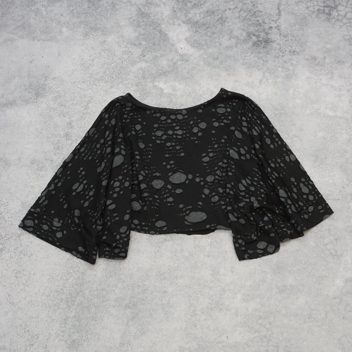 Karen Lee Cropped Batwing Top