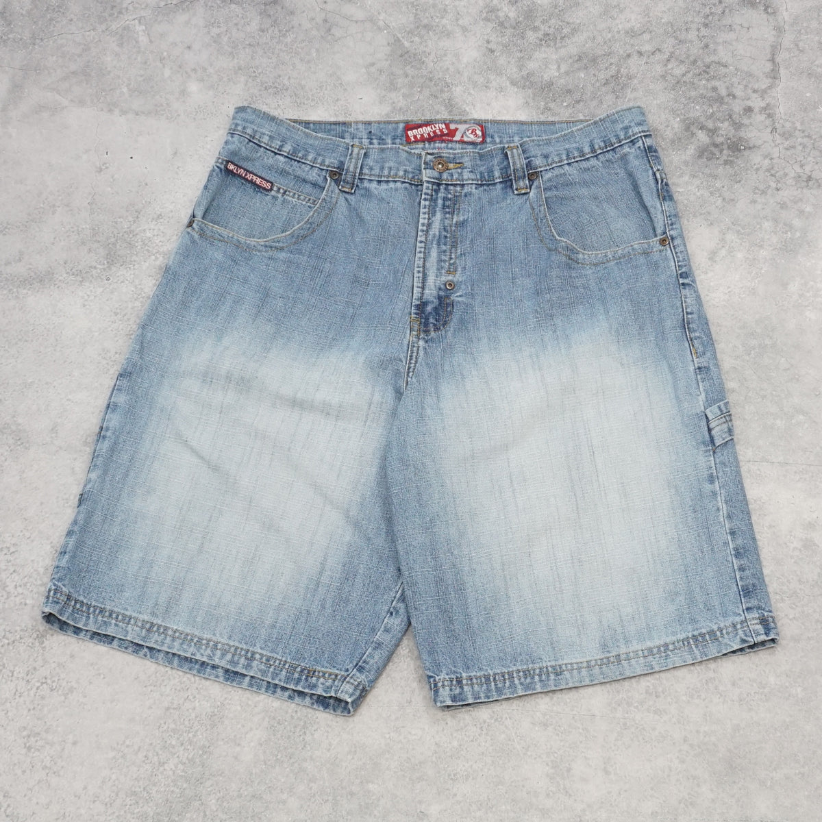 2000s Brooklyn Express Cargo Shorts