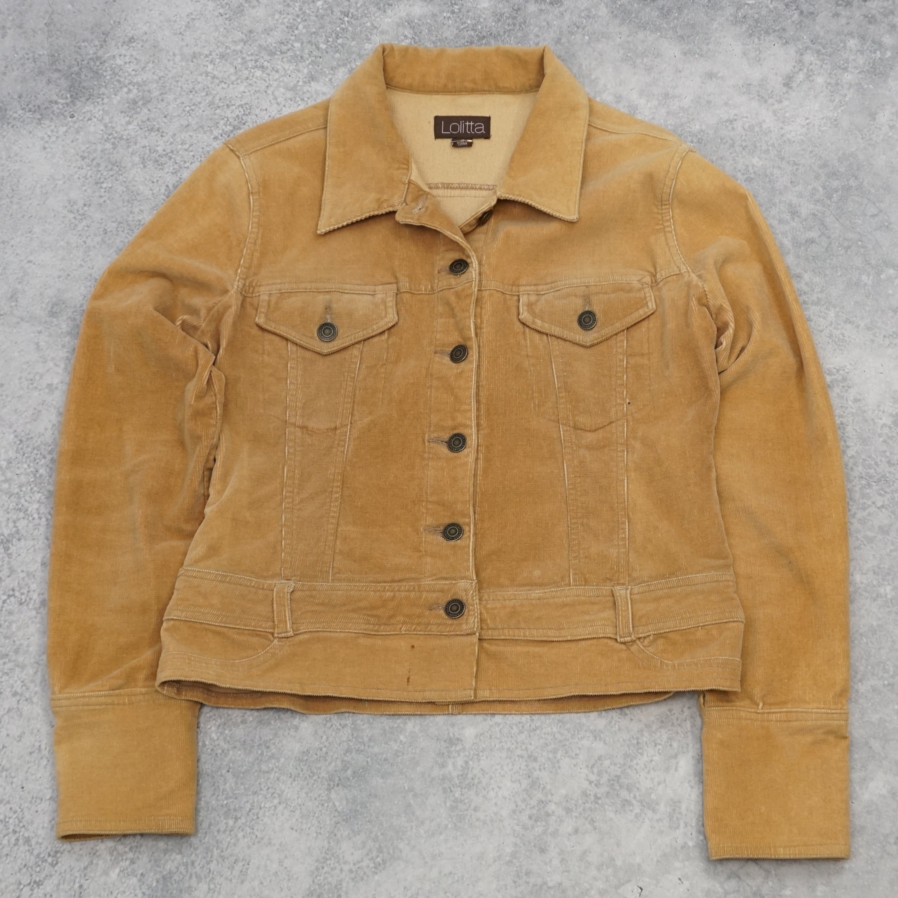 Lolitta Corduroy Slim Fit Jacket