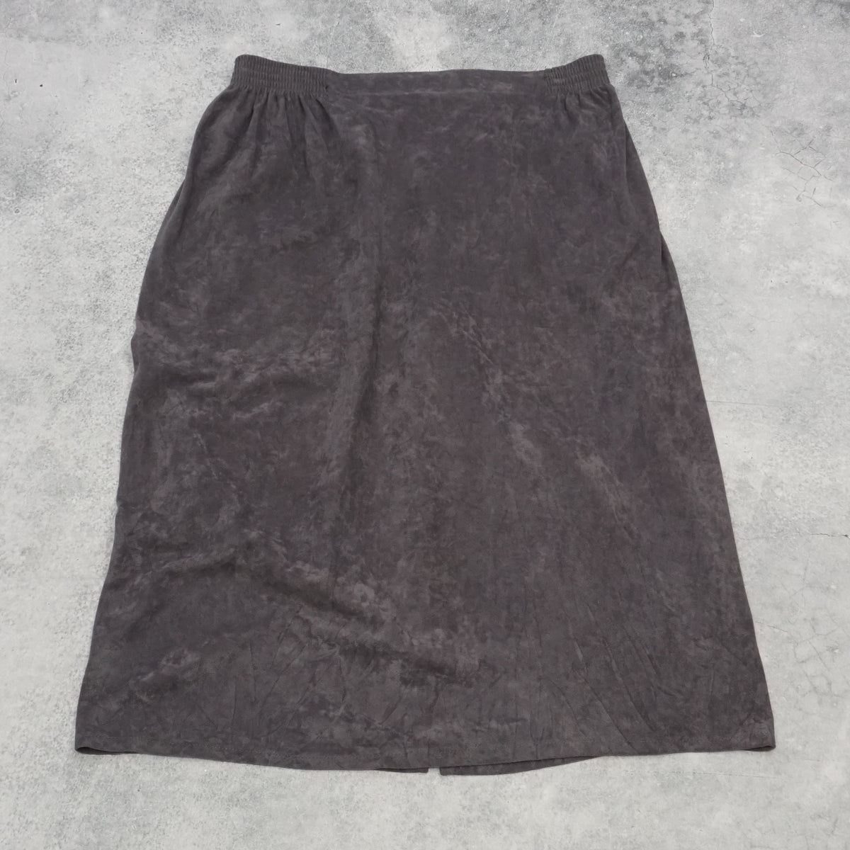 Velvet Midi Skirt