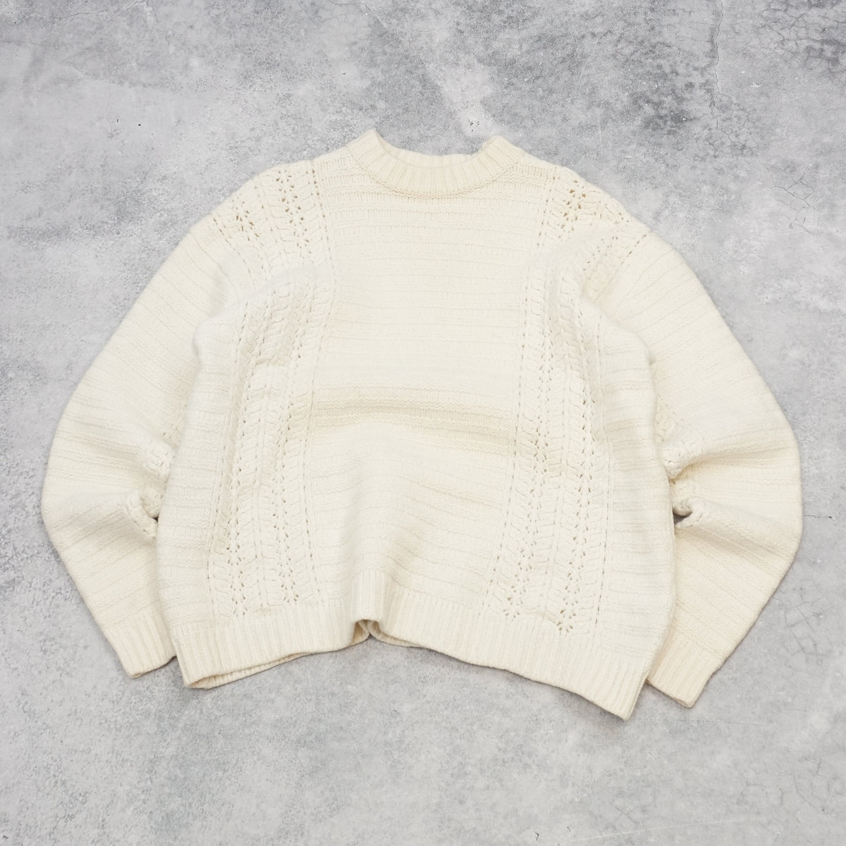 Jil Sander Chunky Cable Knit Sweater